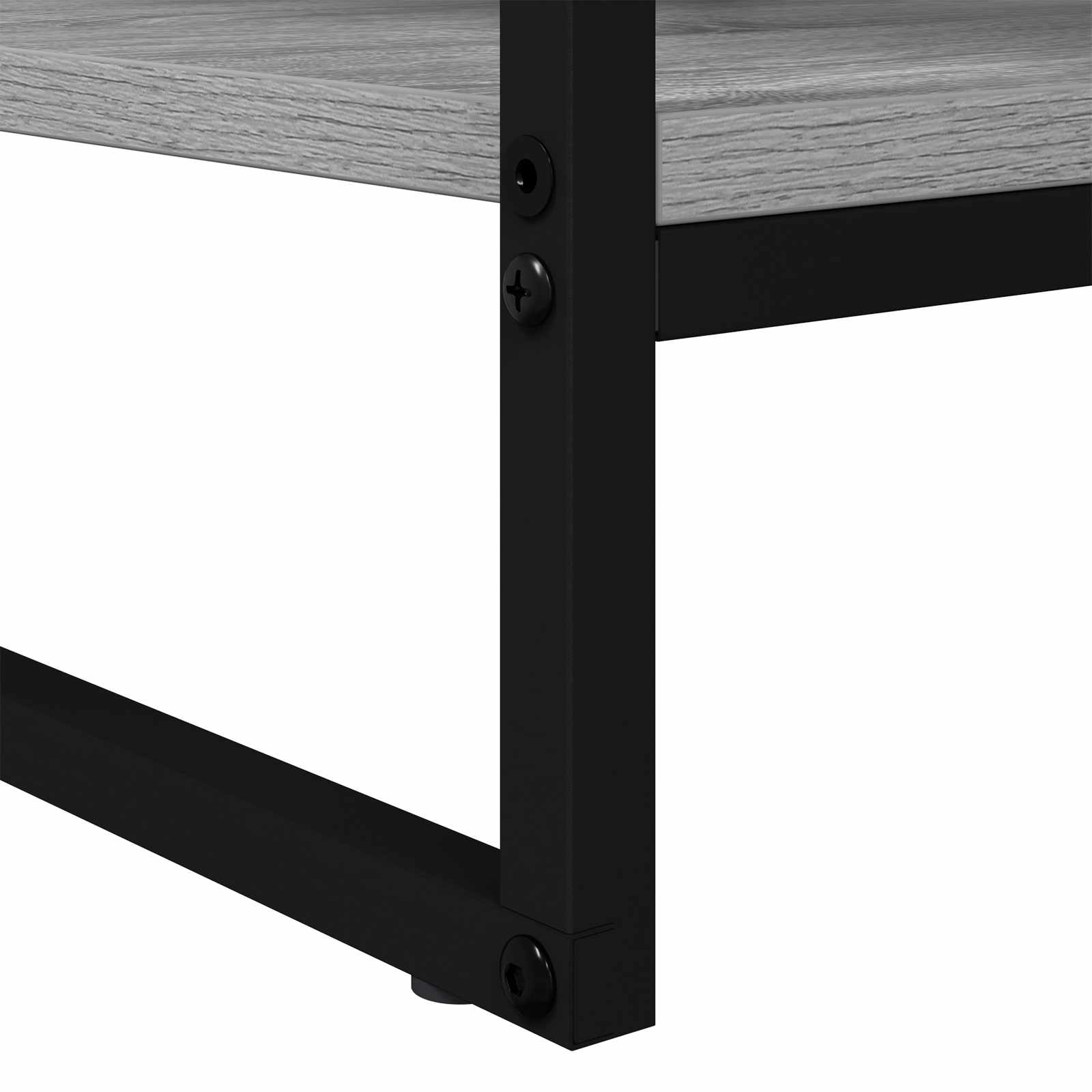 Salontafel Grijs Sonoma 80 x 50 x 40 cm Bewerkt hout is nu te koop bij PeponiXL, paradijselijk wonen!