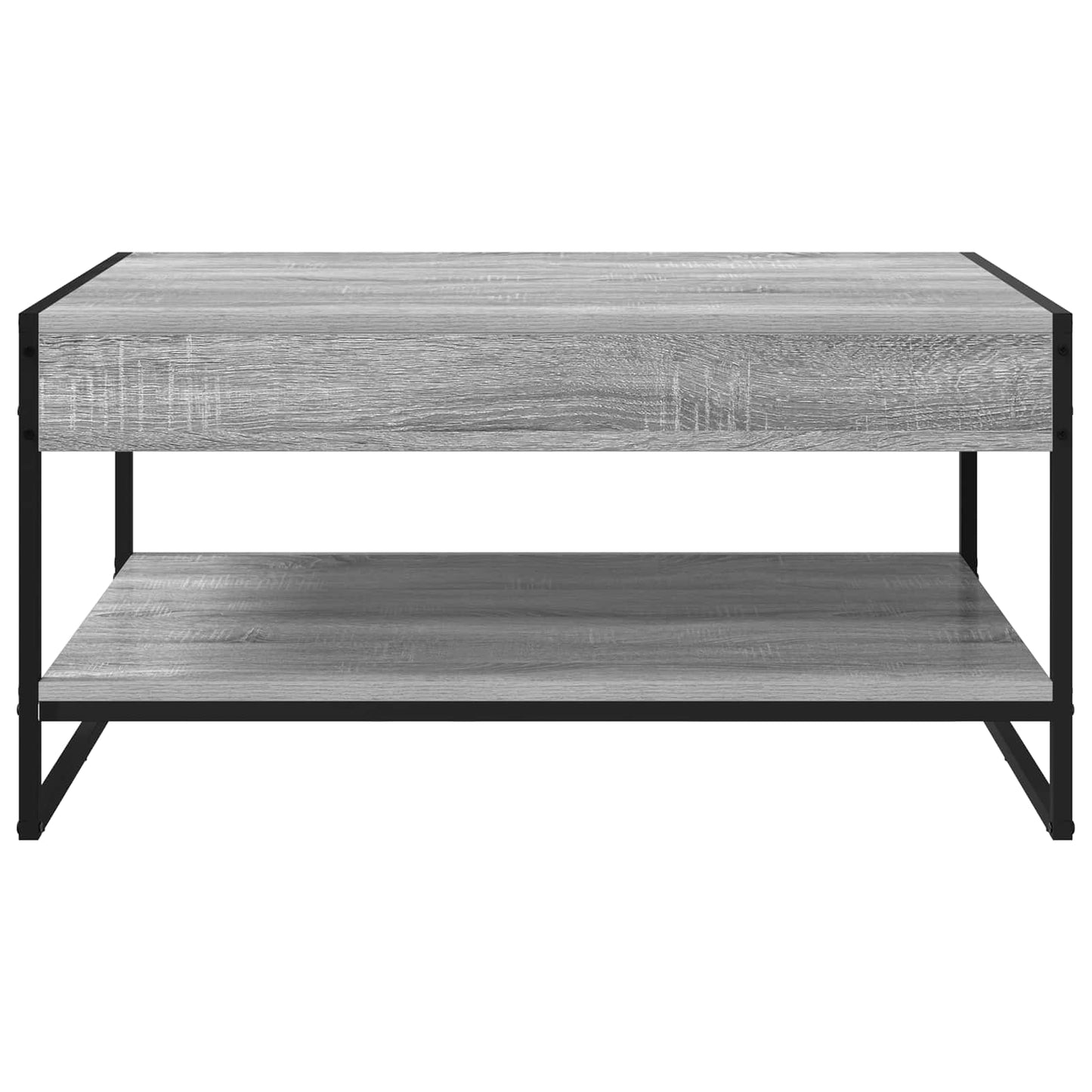 Salontafel Grijs Sonoma 80 x 50 x 40 cm Bewerkt hout is nu te koop bij PeponiXL, paradijselijk wonen!