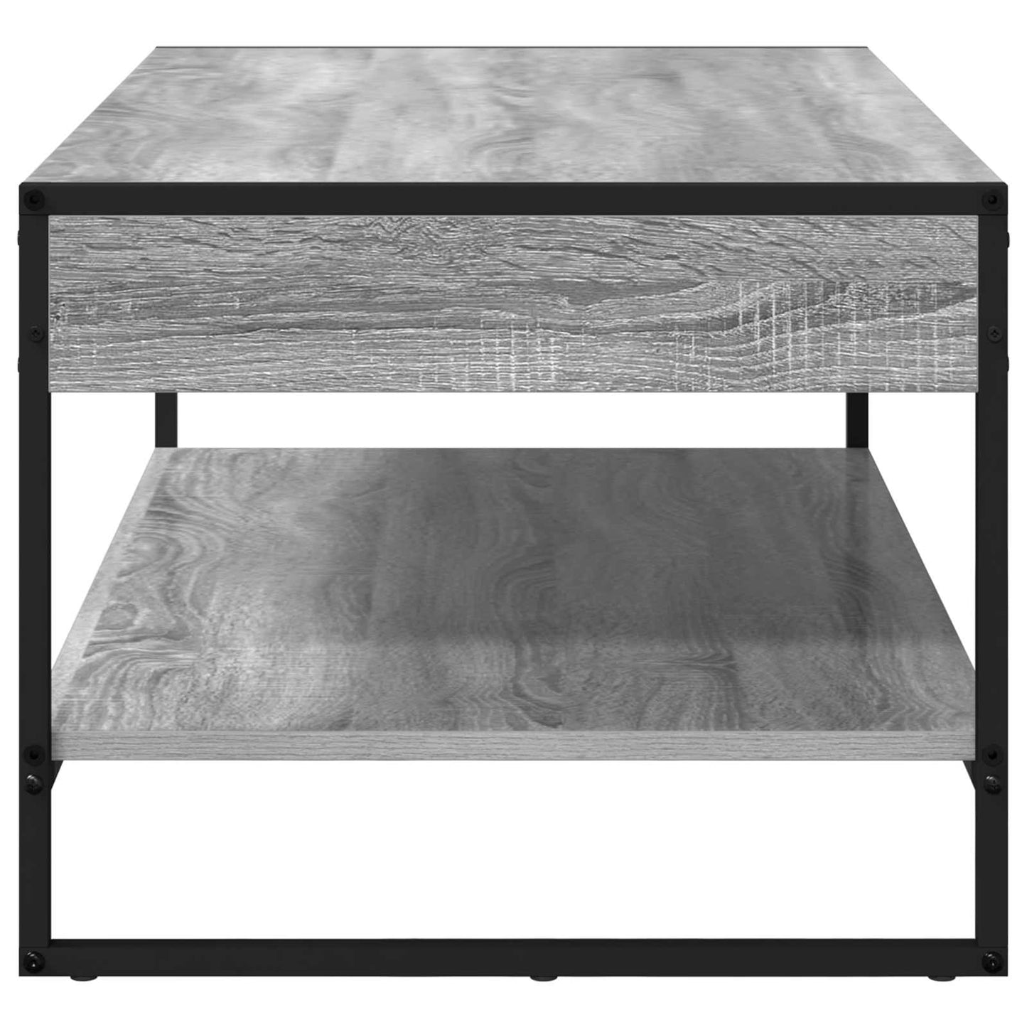 Salontafel Grijs Sonoma 80 x 50 x 40 cm Bewerkt hout is nu te koop bij PeponiXL, paradijselijk wonen!