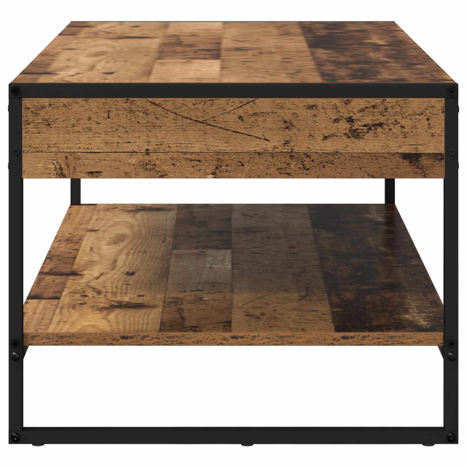 Salontafel Oud Hout 80 x 50 x 40 cm Bewerkt hout is nu te koop bij PeponiXL, paradijselijk wonen!