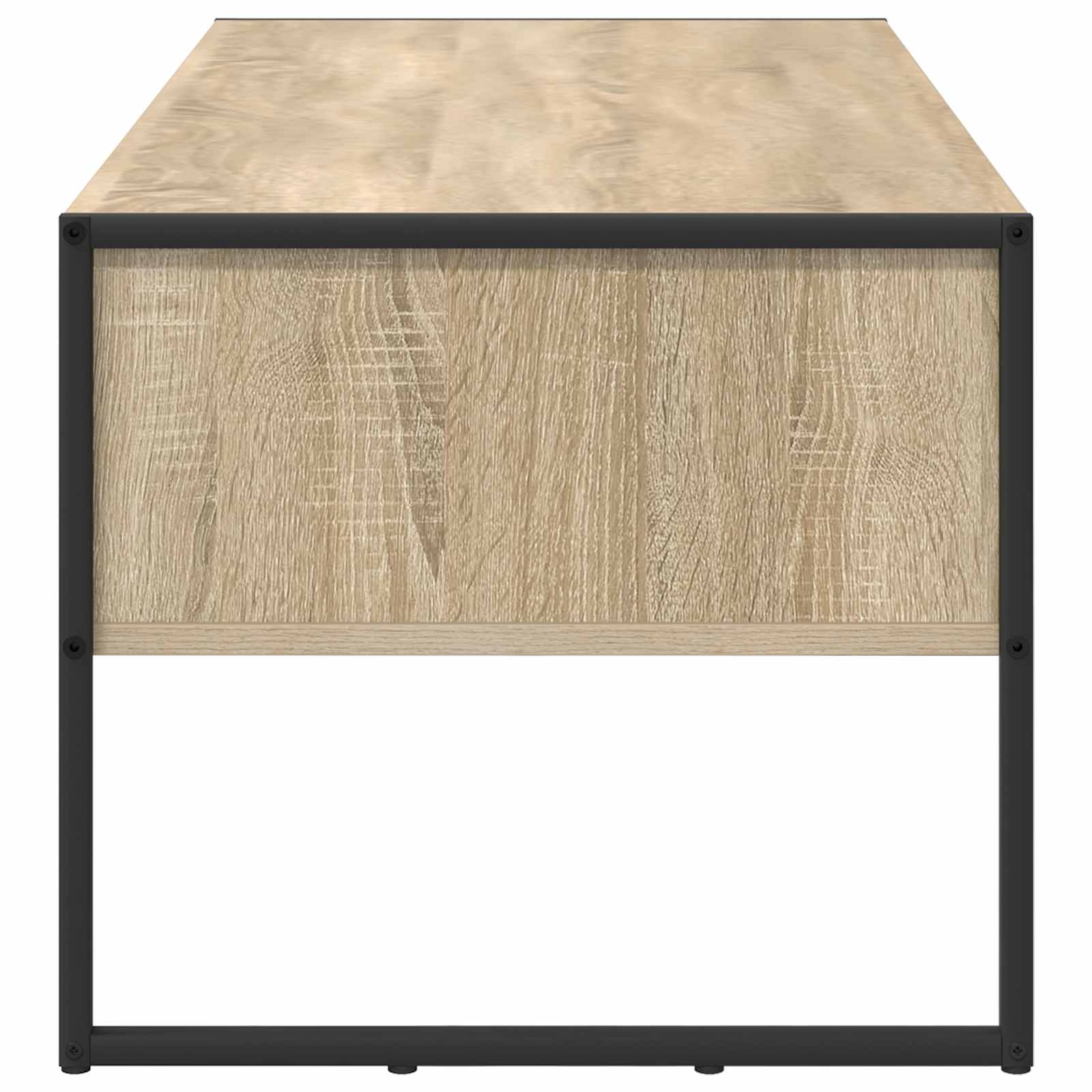 Salontafel met lade Sonoma 100 x 46 x 40 cm Bewerkt hout is nu te koop bij PeponiXL, paradijselijk wonen!