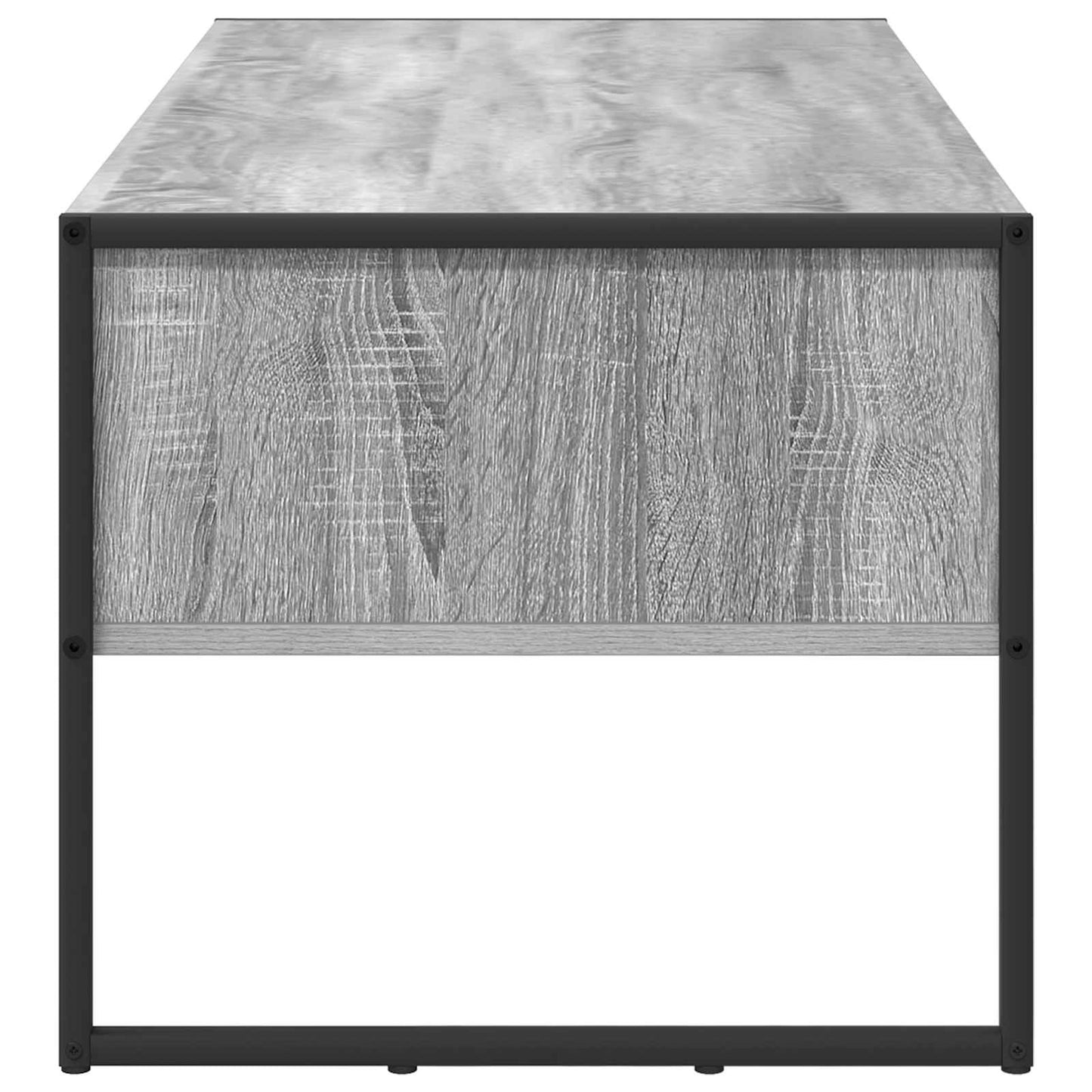 Salontafel met lade Grijs Sonoma 100 x 46 x 40 cm Bewerkt hout is nu te koop bij PeponiXL, paradijselijk wonen!