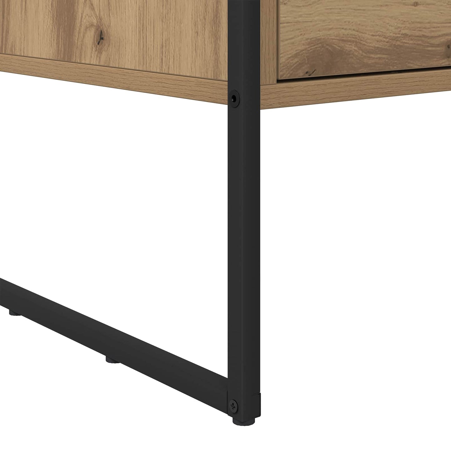 Salontafel Ambachtelijk eiken 100 x 46 x 40 cm Bewerkt hout is nu te koop bij PeponiXL, paradijselijk wonen!