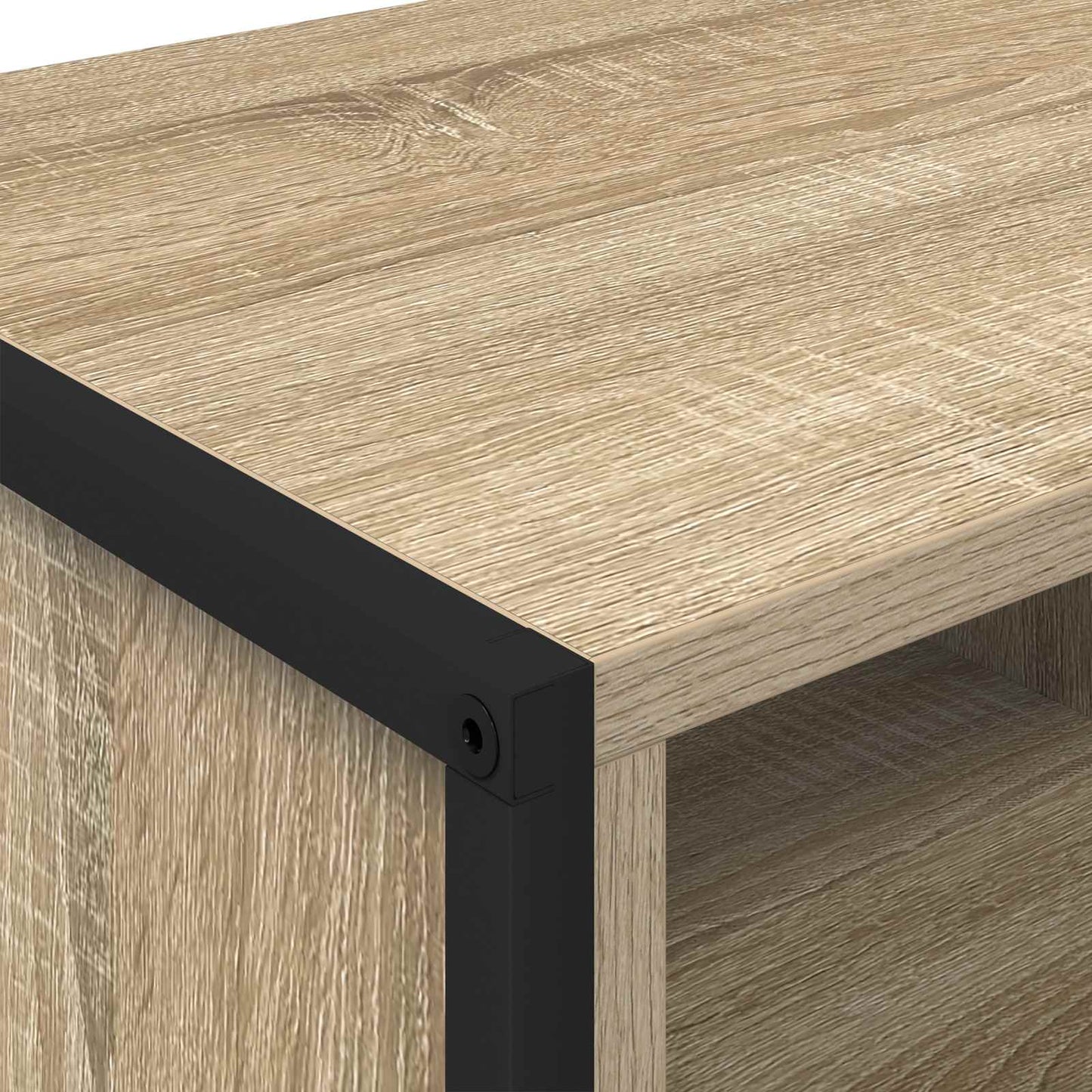 Schoenenkast met opslag Sonoma 60 x 35 x 44 cm Bewerkt hout is nu te koop bij PeponiXL, paradijselijk wonen!