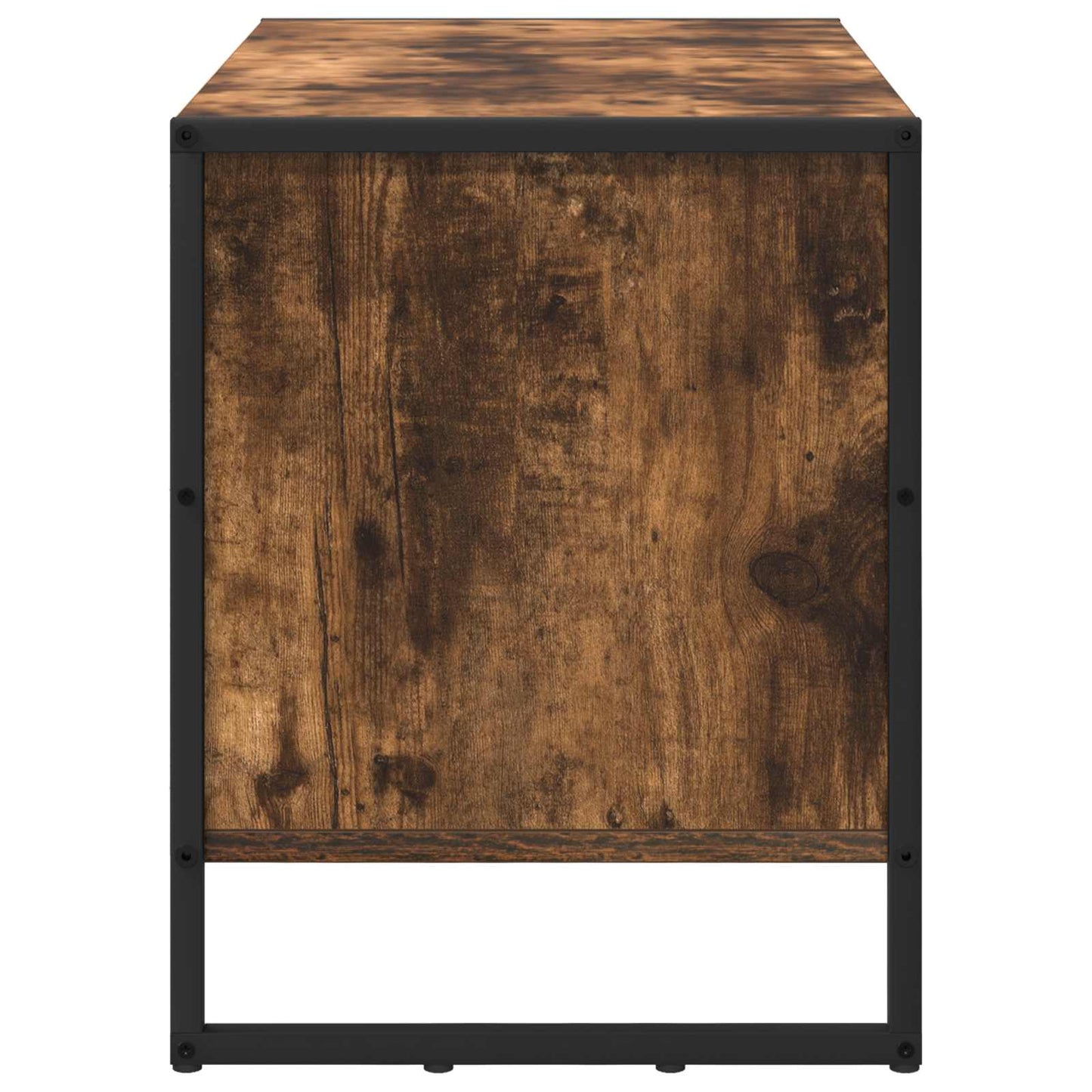 Schoenenkast met opslag Rook Eik 60 x 35 x 44 cm Bewerkt hout is nu te koop bij PeponiXL, paradijselijk wonen!