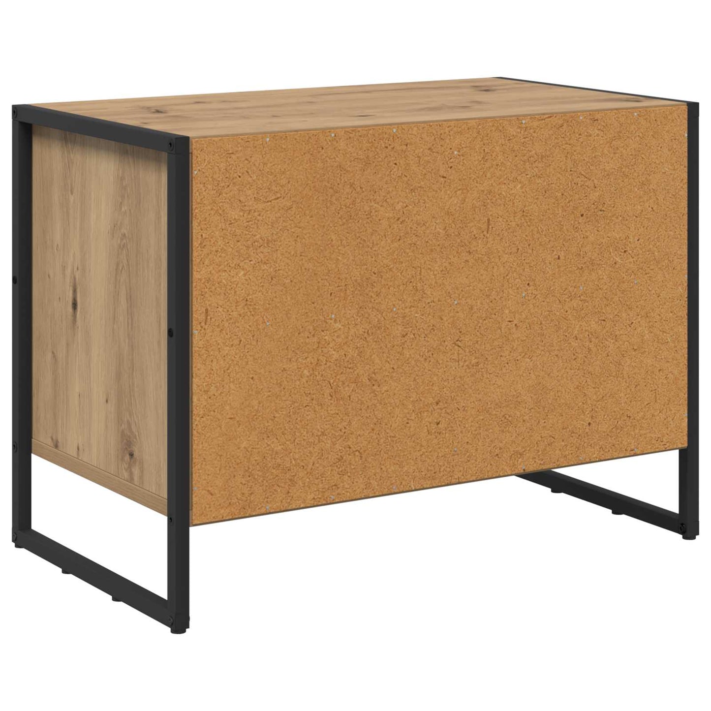 Schoenenkast Ambachtelijk eiken 60 x 35 x 44 cm Bewerkt hout is nu te koop bij PeponiXL, paradijselijk wonen!