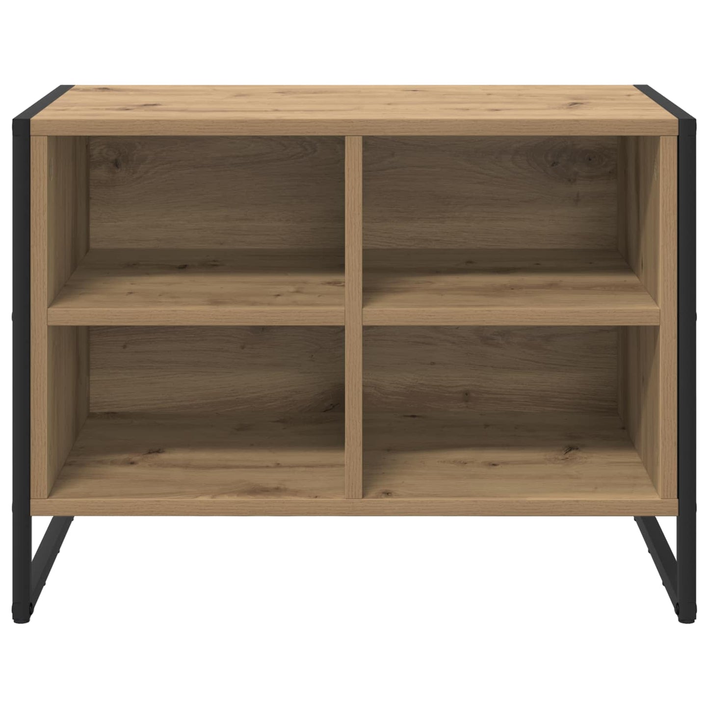 Schoenenkast Ambachtelijk eiken 60 x 35 x 44 cm Bewerkt hout is nu te koop bij PeponiXL, paradijselijk wonen!