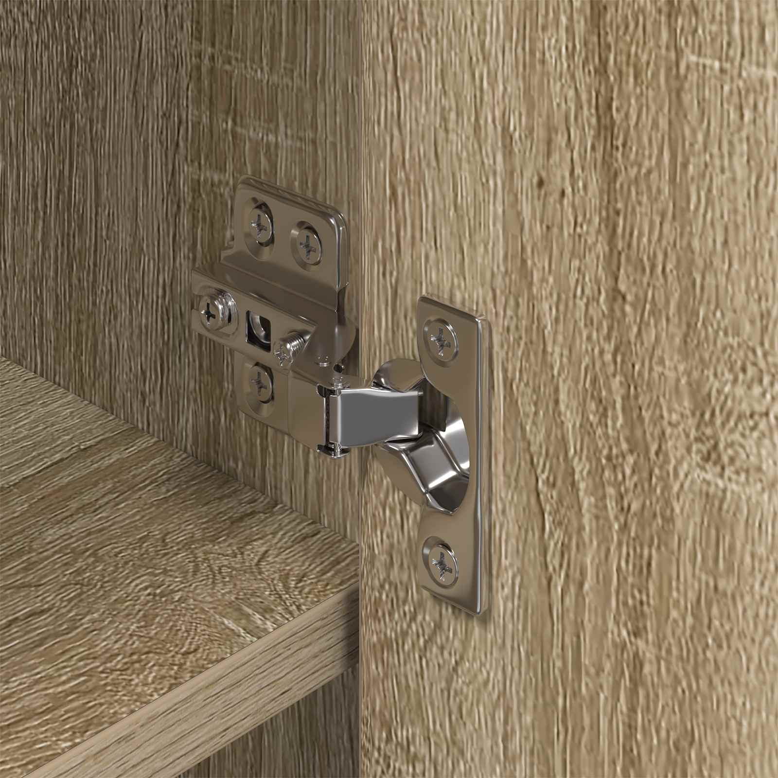 Schoenenkast met opslag Sonoma 79 x 36 x 100 cm Bewerkt hout is nu te koop bij PeponiXL, paradijselijk wonen!