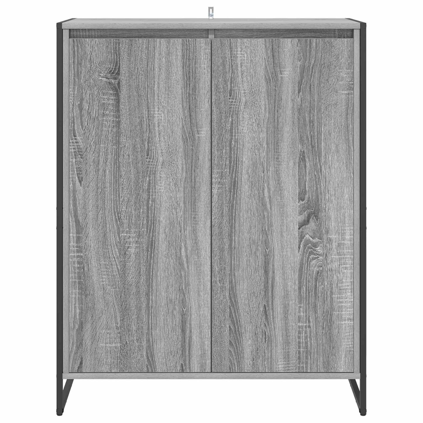 Schoenenkast Grijs Sonoma 79 x 36 x 100 cm Bewerkt hout is nu te koop bij PeponiXL, paradijselijk wonen!