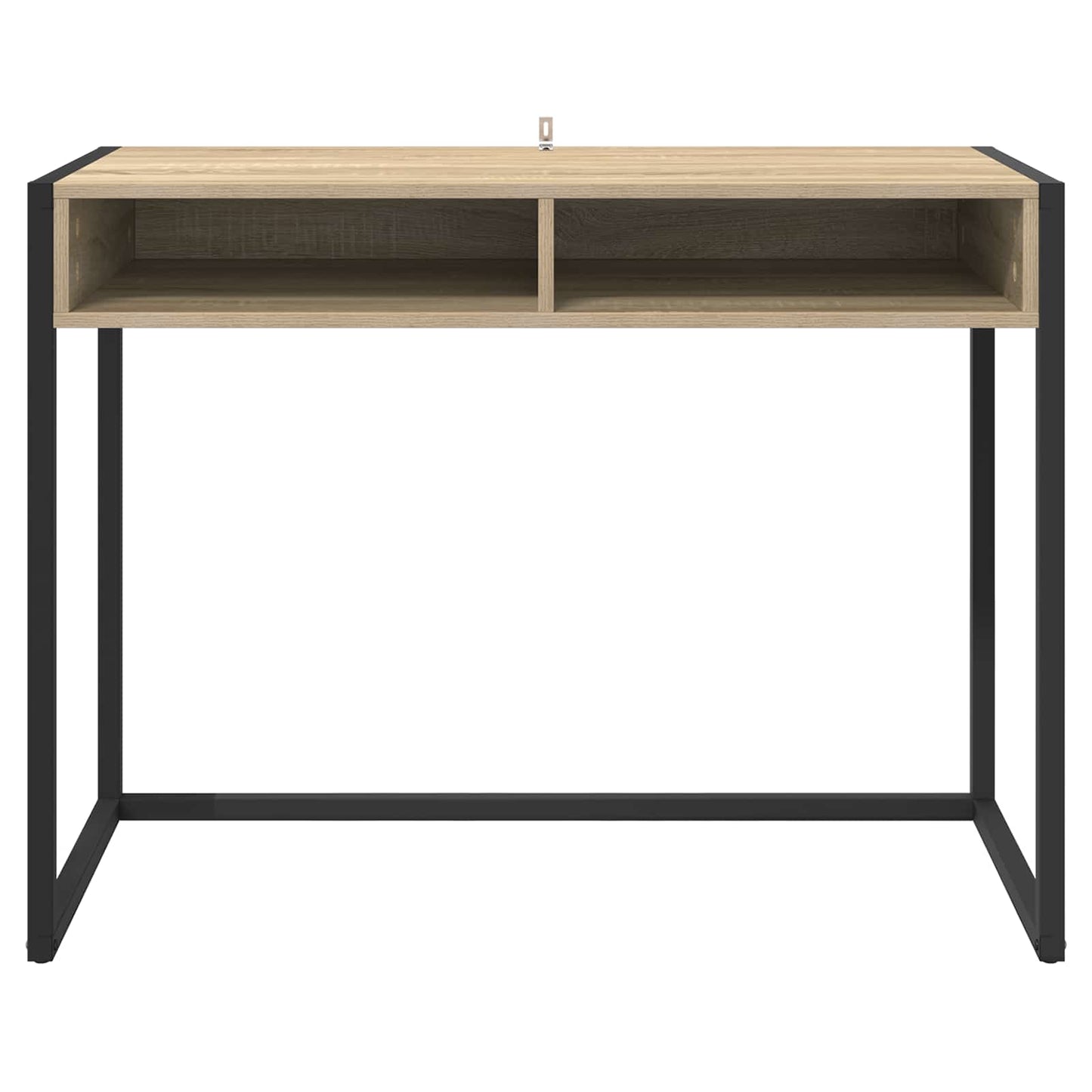 Bureau met opslag Sonoma 100 x 50 x 75 cm Bewerkt hout is nu te koop bij PeponiXL, paradijselijk wonen!