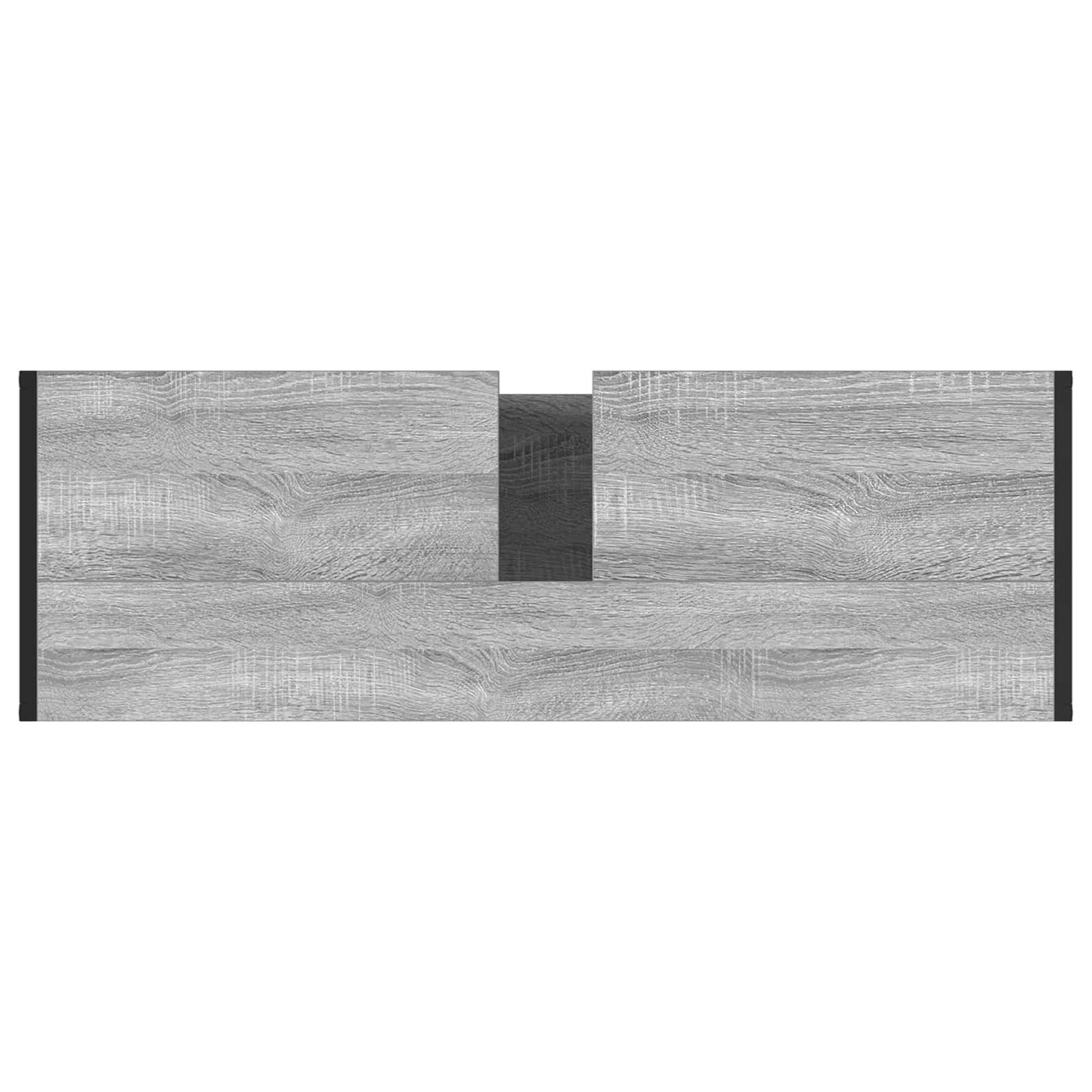 Badkamer Kast Grijs Sonoma 90 x 30 x 60 cm Bewerkt hout is nu te koop bij PeponiXL, paradijselijk wonen!