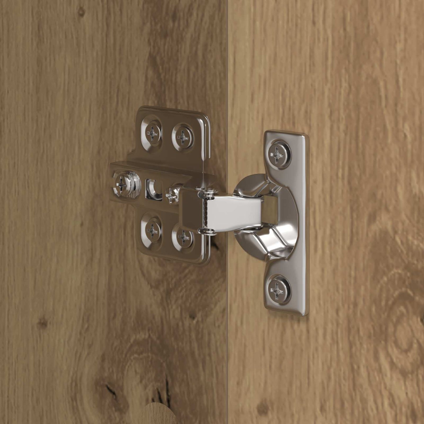 Badkamer Kast Ambachtelijk eiken 40 x 30 x 180 cm Bewerkt hout is nu te koop bij PeponiXL, paradijselijk wonen!