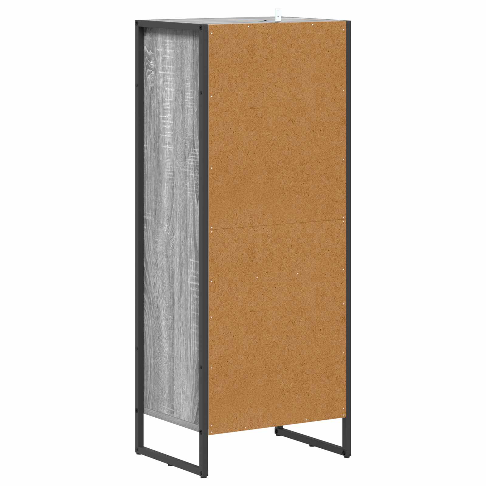 Badkamer Kast Grijs Sonoma 40 x 30 x 100 cm Bewerkt hout is nu te koop bij PeponiXL, paradijselijk wonen!