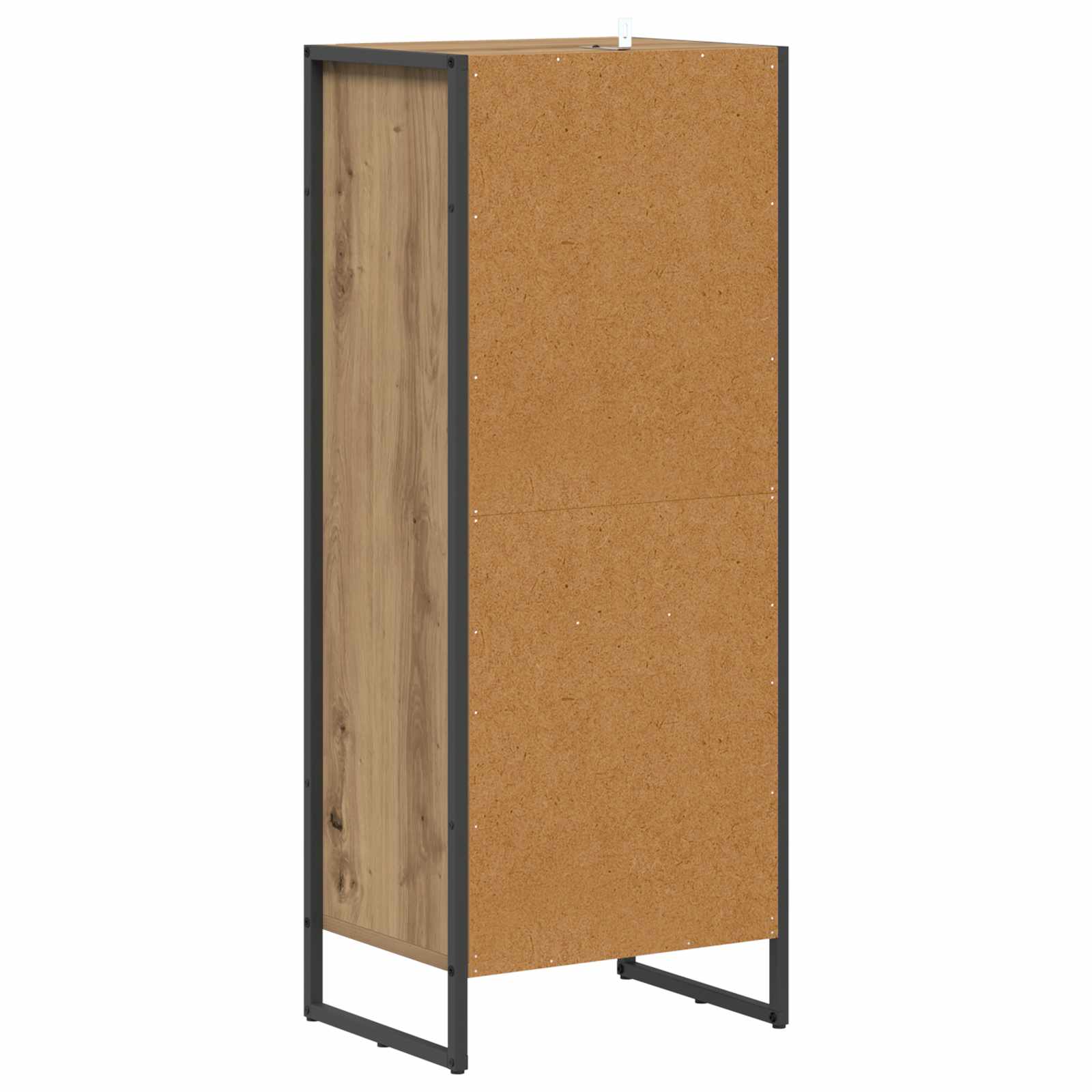 Badkamer Kast Ambachtelijk eiken 40 x 30 x 100 cm Bewerkt hout is nu te koop bij PeponiXL, paradijselijk wonen!