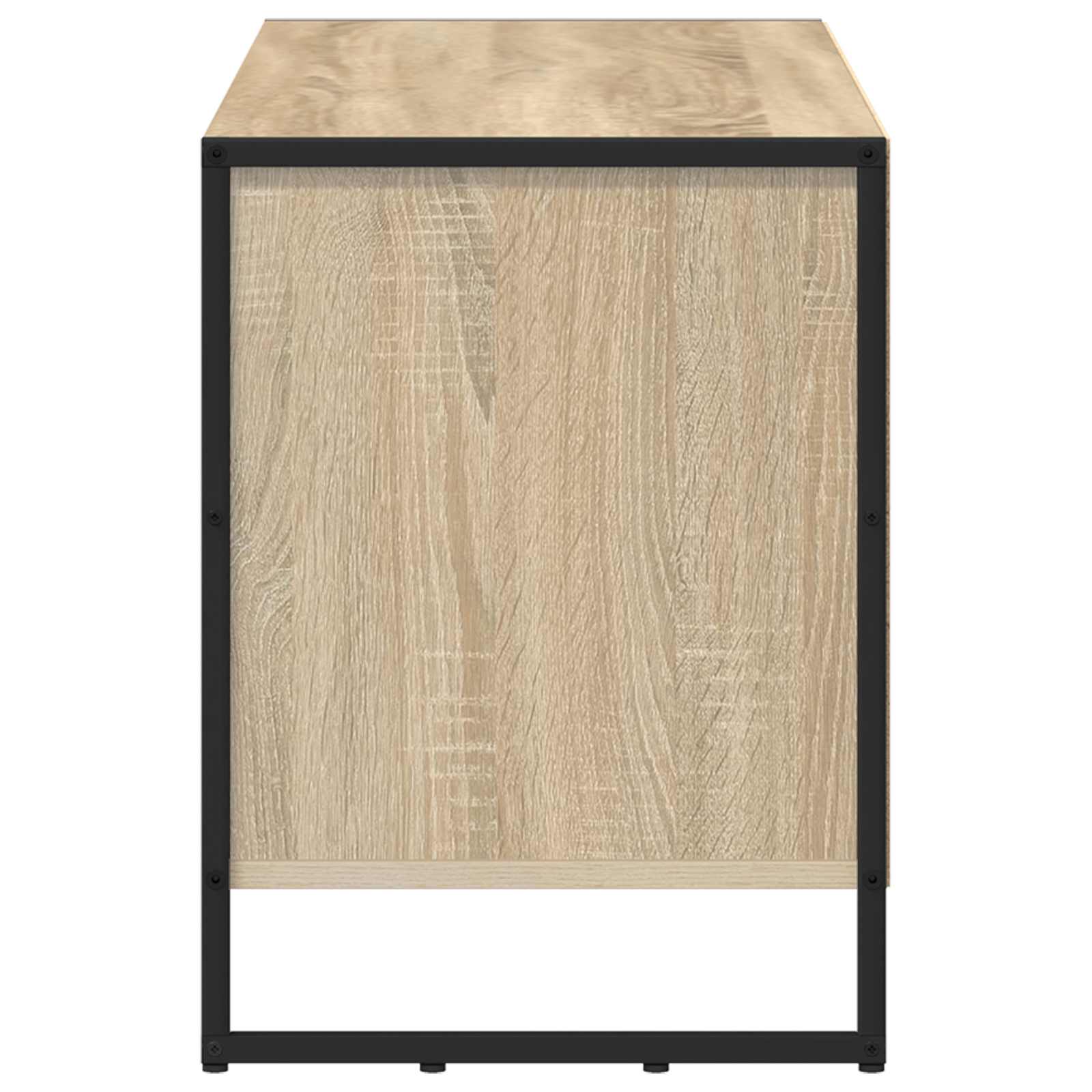 TV-kast met lade Sonoma 100 x 36 x 49,5 cm Bewerkt hout is nu te koop bij PeponiXL, paradijselijk wonen!