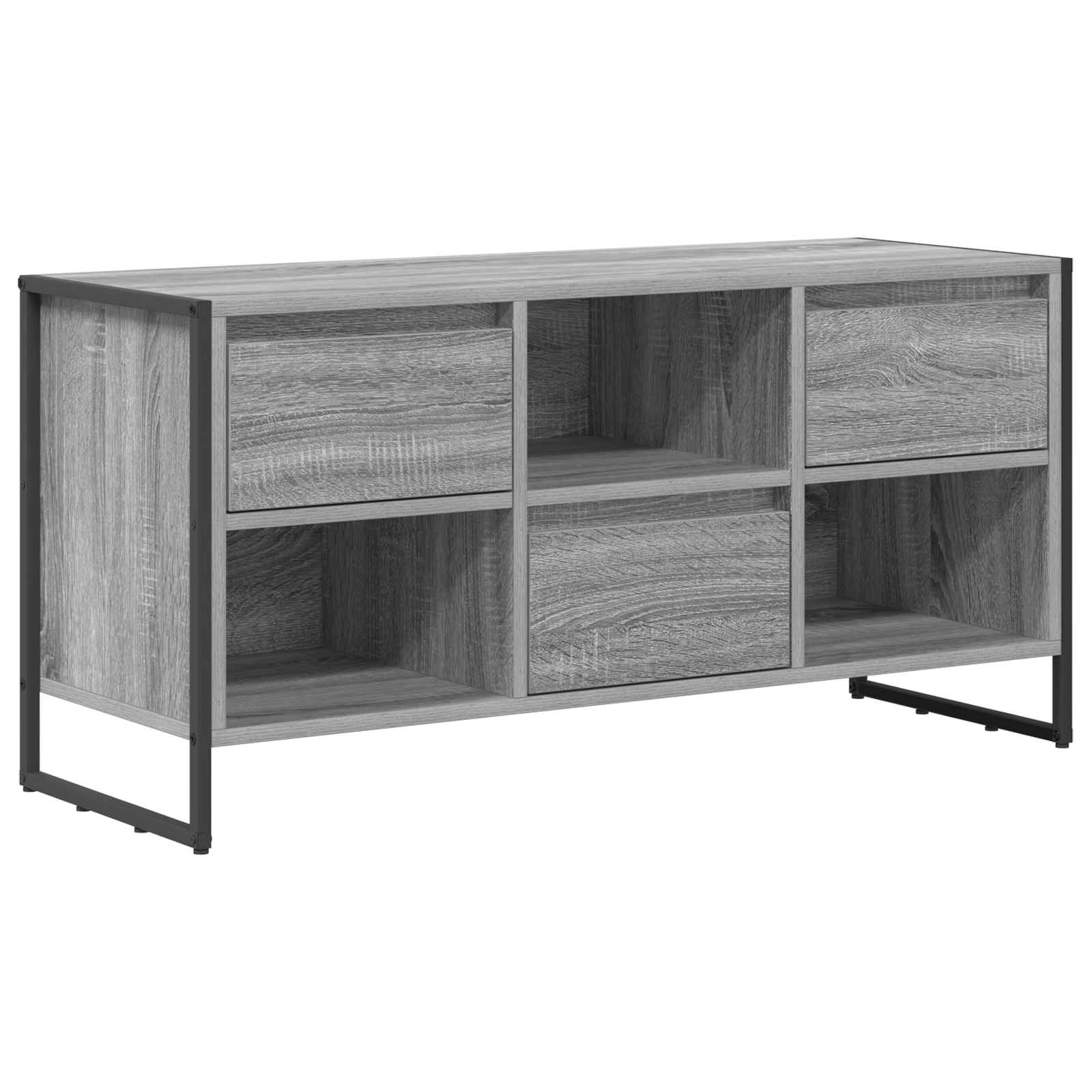 TV-kast met lade Grijs Sonoma 100 x 36 x 49,5 cm Bewerkt hout is nu te koop bij PeponiXL, paradijselijk wonen!