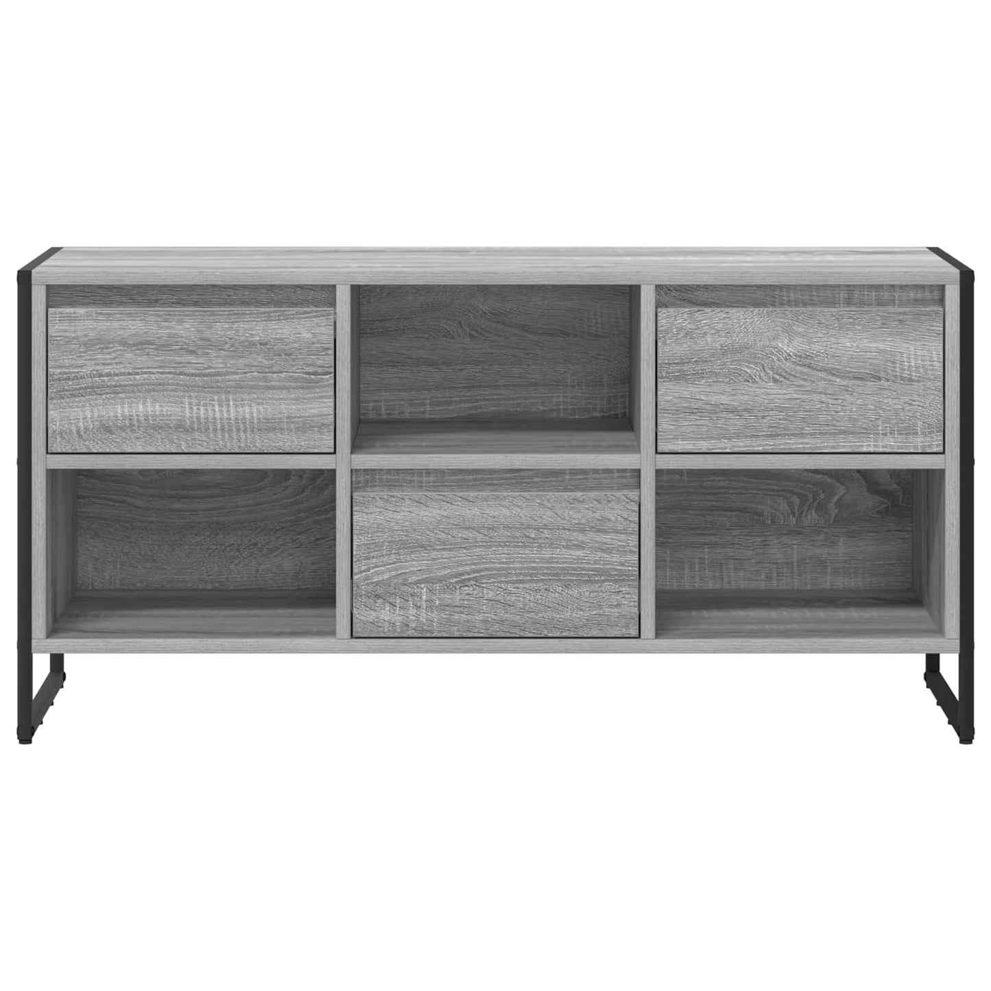 TV-kast met lade Grijs Sonoma 100 x 36 x 49,5 cm Bewerkt hout is nu te koop bij PeponiXL, paradijselijk wonen!