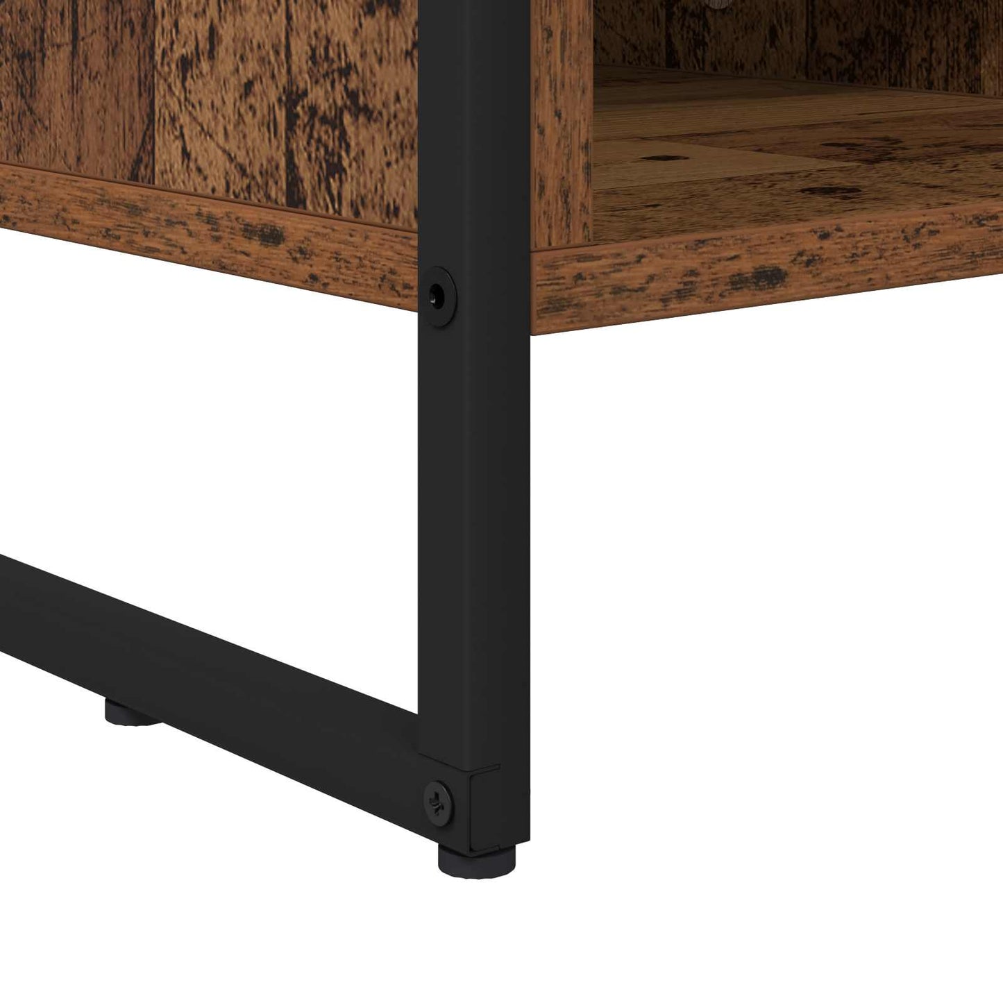 TV-kast met lade Oud Hout 100 x 36 x 49,5 cm Bewerkt hout is nu te koop bij PeponiXL, paradijselijk wonen!