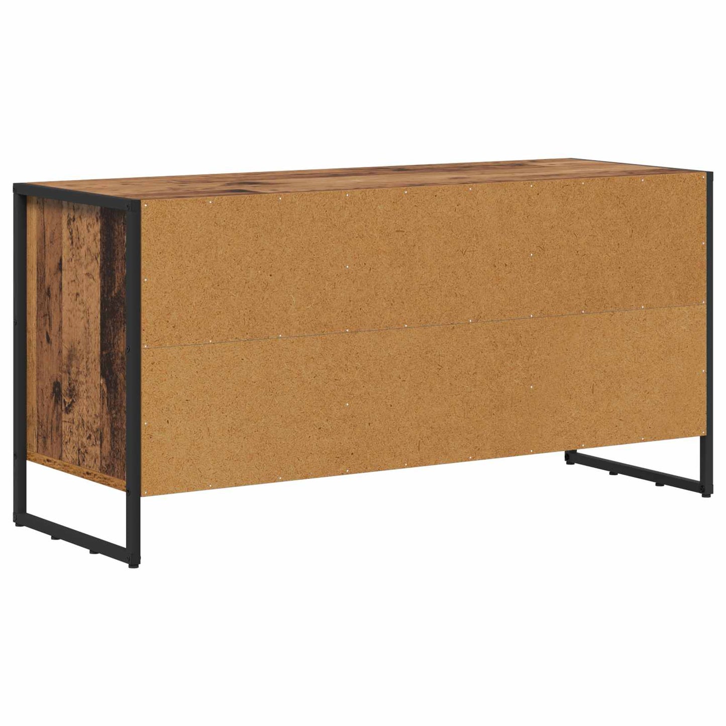 TV-kast met lade Oud Hout 100 x 36 x 49,5 cm Bewerkt hout is nu te koop bij PeponiXL, paradijselijk wonen!