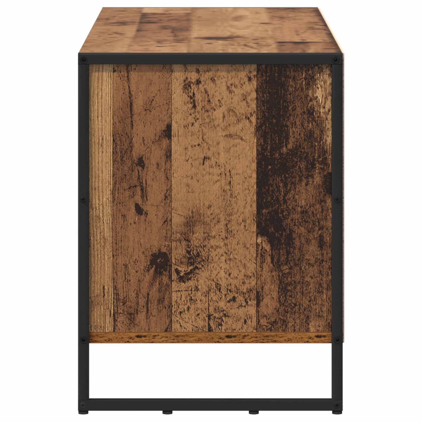 TV-kast met lade Oud Hout 100 x 36 x 49,5 cm Bewerkt hout is nu te koop bij PeponiXL, paradijselijk wonen!