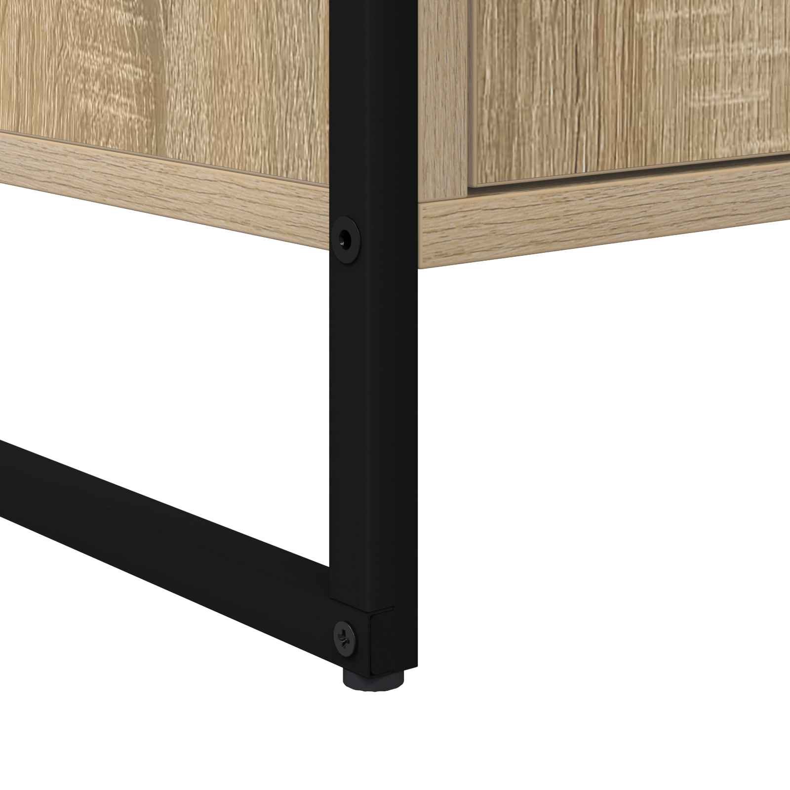 TV-kast Sonoma 140 x 36 x 49.5 cm Bewerkt hout is nu te koop bij PeponiXL, paradijselijk wonen!
