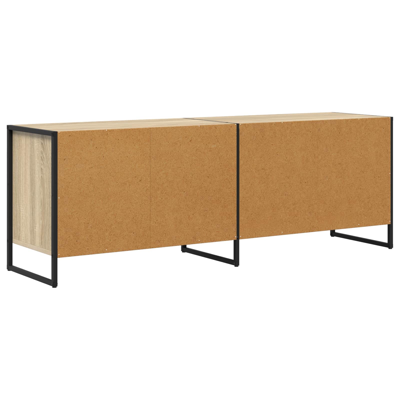 TV-kast Sonoma 140 x 36 x 49.5 cm Bewerkt hout is nu te koop bij PeponiXL, paradijselijk wonen!