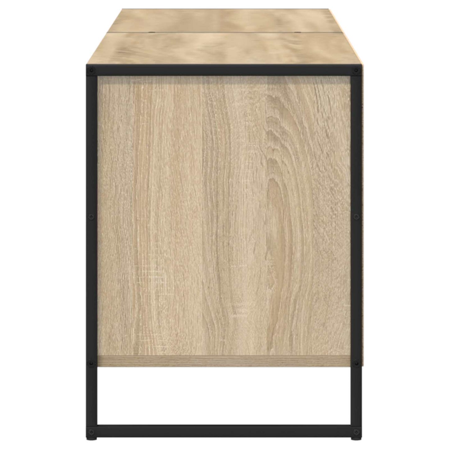 TV-kast Sonoma 140 x 36 x 49.5 cm Bewerkt hout is nu te koop bij PeponiXL, paradijselijk wonen!