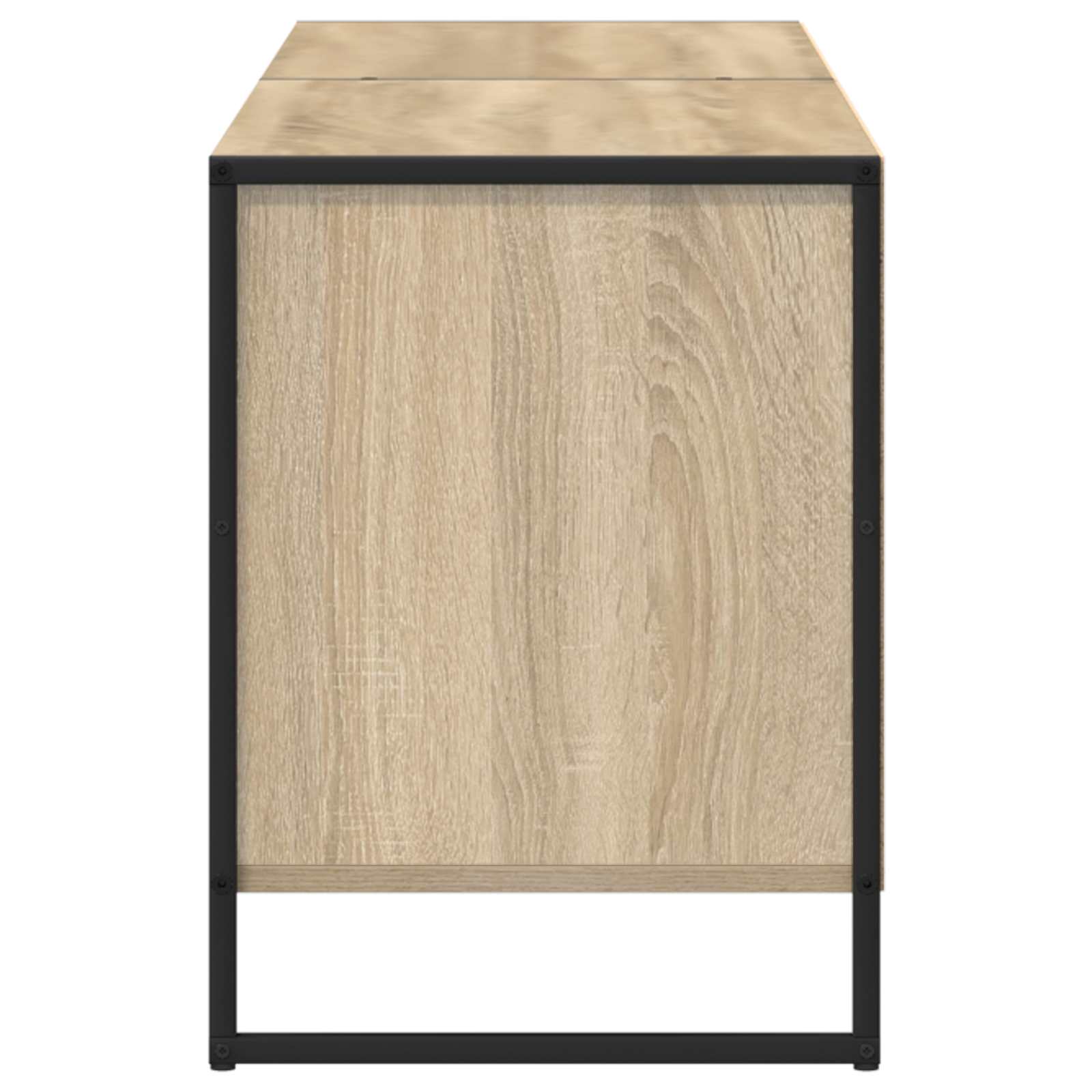 TV-kast Sonoma 140 x 36 x 49.5 cm Bewerkt hout is nu te koop bij PeponiXL, paradijselijk wonen!