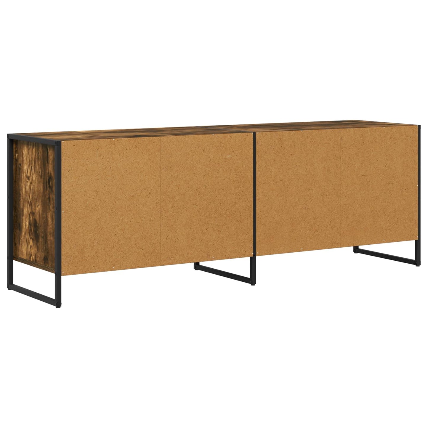 TV-kast Rook Eik 140 x 36 x 49.5 cm Bewerkt hout is nu te koop bij PeponiXL, paradijselijk wonen!