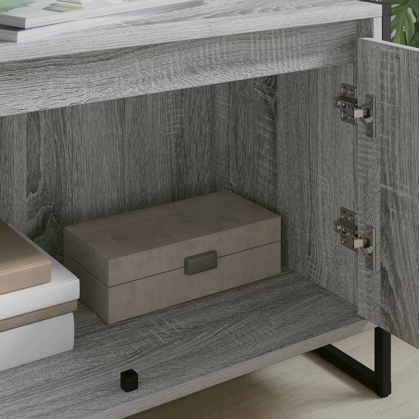 TV-kast Grijs Sonoma 140 x 36 x 49.5 cm Bewerkt hout is nu te koop bij PeponiXL, paradijselijk wonen!
