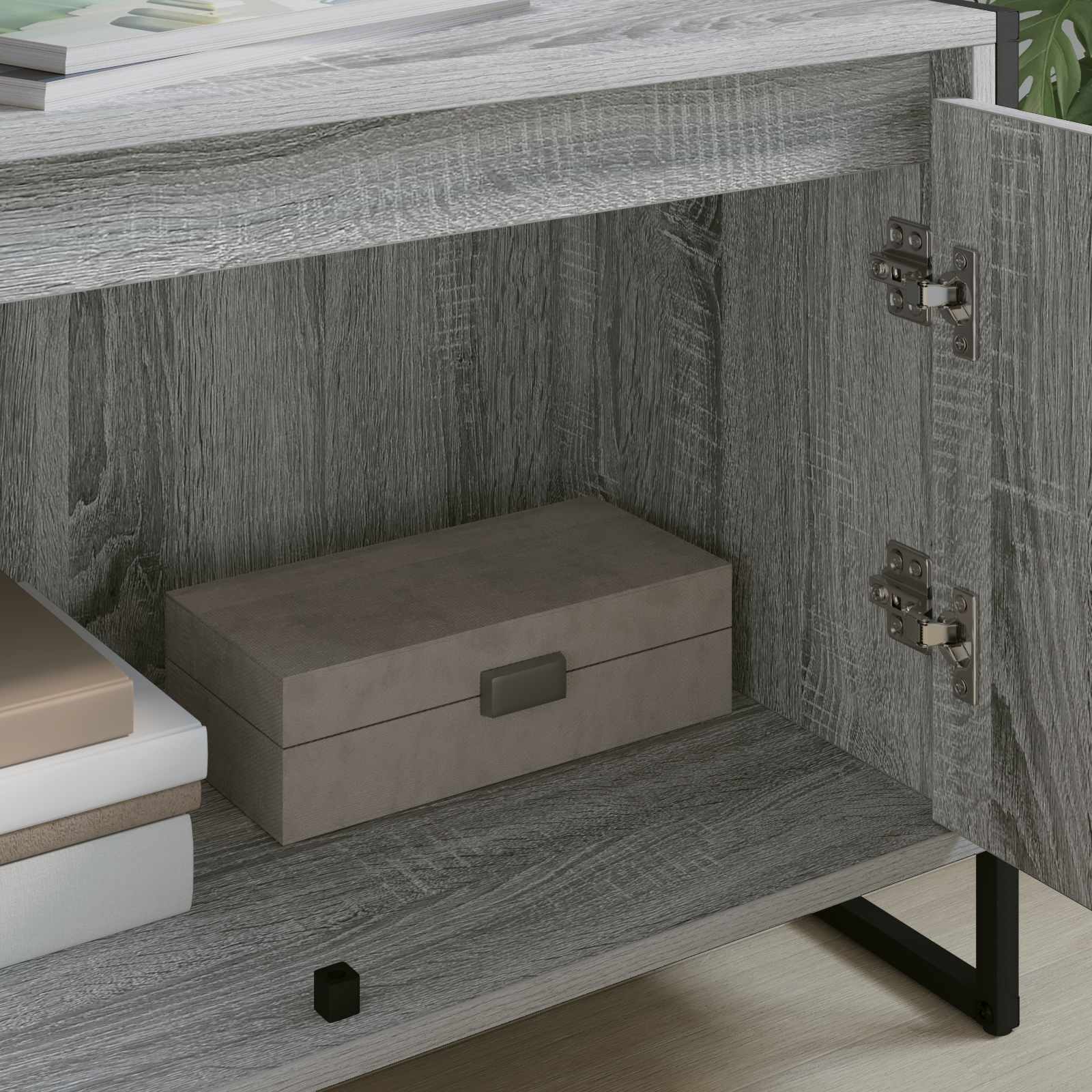 TV-kast Grijs Sonoma 140 x 36 x 49.5 cm Bewerkt hout is nu te koop bij PeponiXL, paradijselijk wonen!