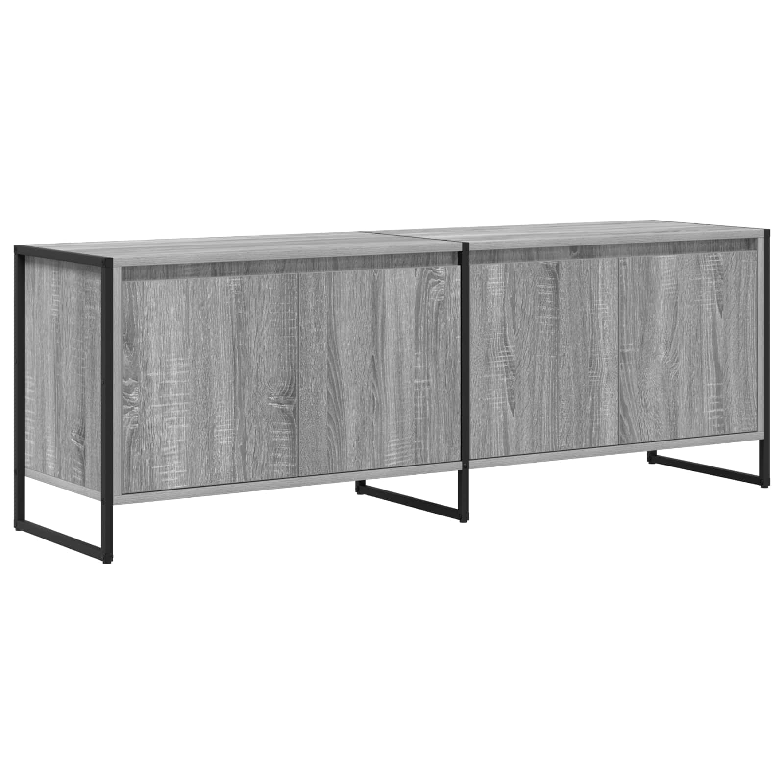 TV-kast Grijs Sonoma 140 x 36 x 49.5 cm Bewerkt hout is nu te koop bij PeponiXL, paradijselijk wonen!