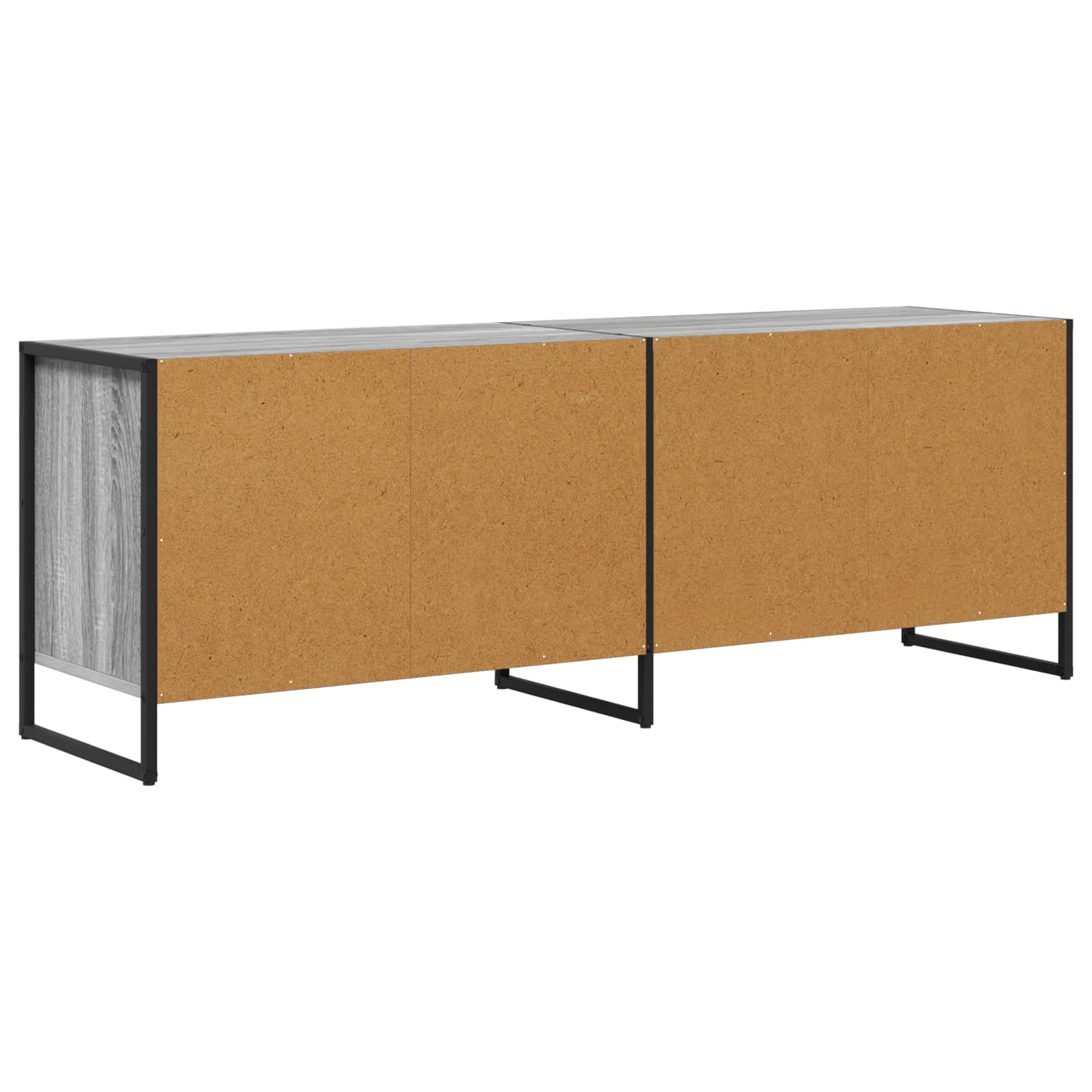 TV-kast Grijs Sonoma 140 x 36 x 49.5 cm Bewerkt hout is nu te koop bij PeponiXL, paradijselijk wonen!