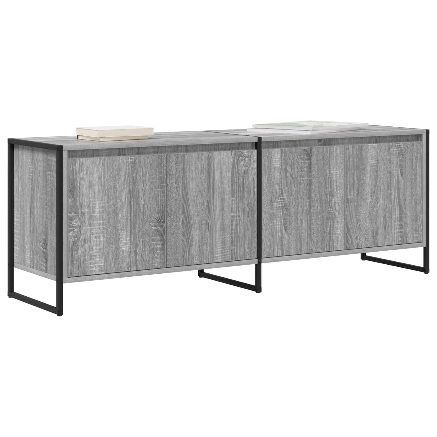 TV-kast Grijs Sonoma 140 x 36 x 49.5 cm Bewerkt hout is nu te koop bij PeponiXL, paradijselijk wonen!