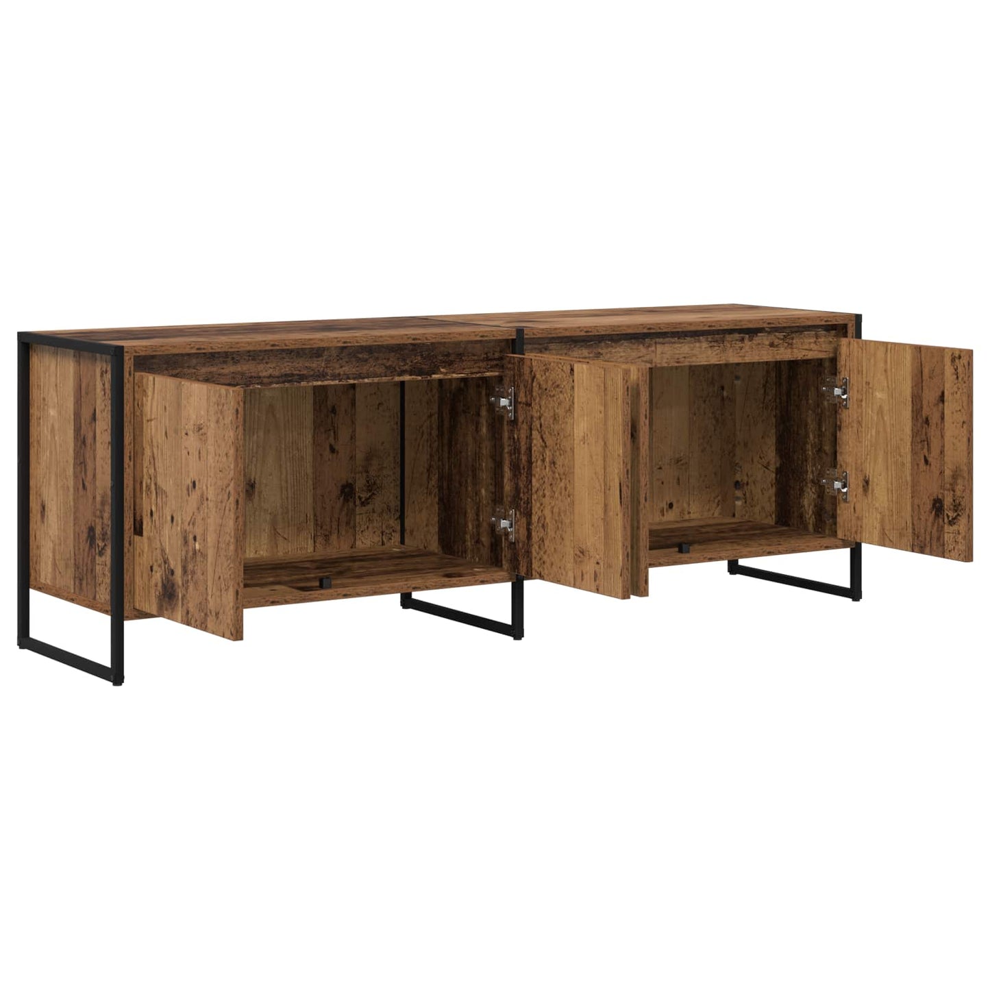 TV-kast Oud Hout 140 x 36 x 49.5 cm Bewerkt hout is nu te koop bij PeponiXL, paradijselijk wonen!