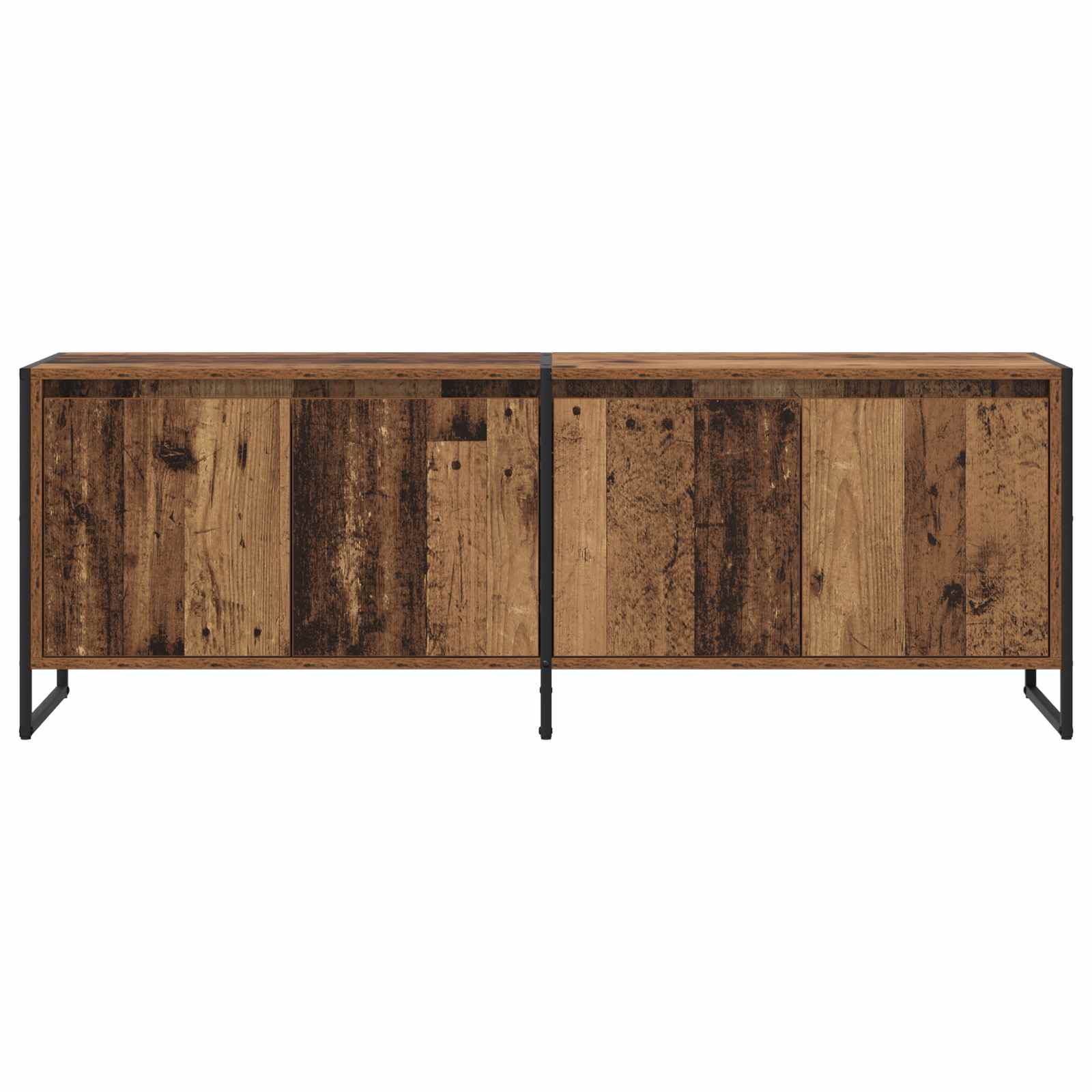 TV-kast Oud Hout 140 x 36 x 49.5 cm Bewerkt hout is nu te koop bij PeponiXL, paradijselijk wonen!