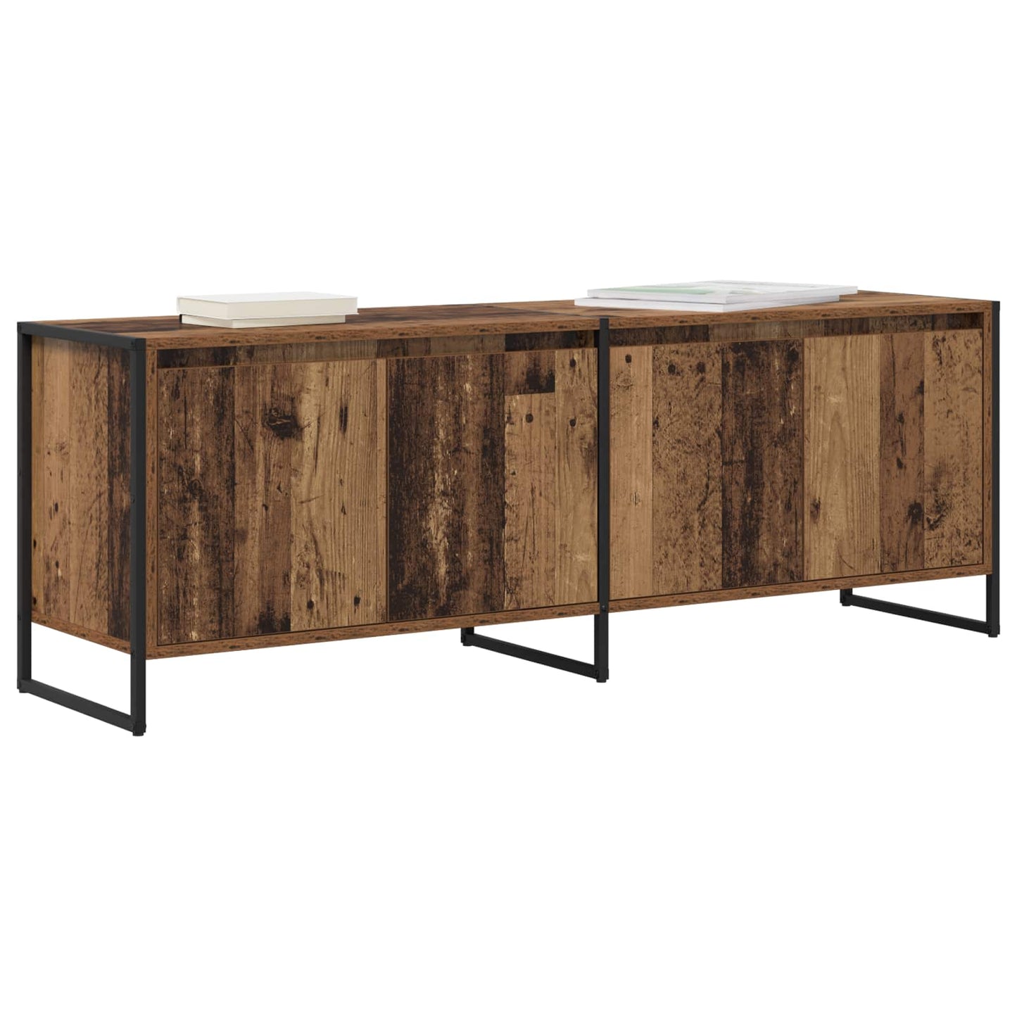 TV-kast Oud Hout 140 x 36 x 49.5 cm Bewerkt hout is nu te koop bij PeponiXL, paradijselijk wonen!
