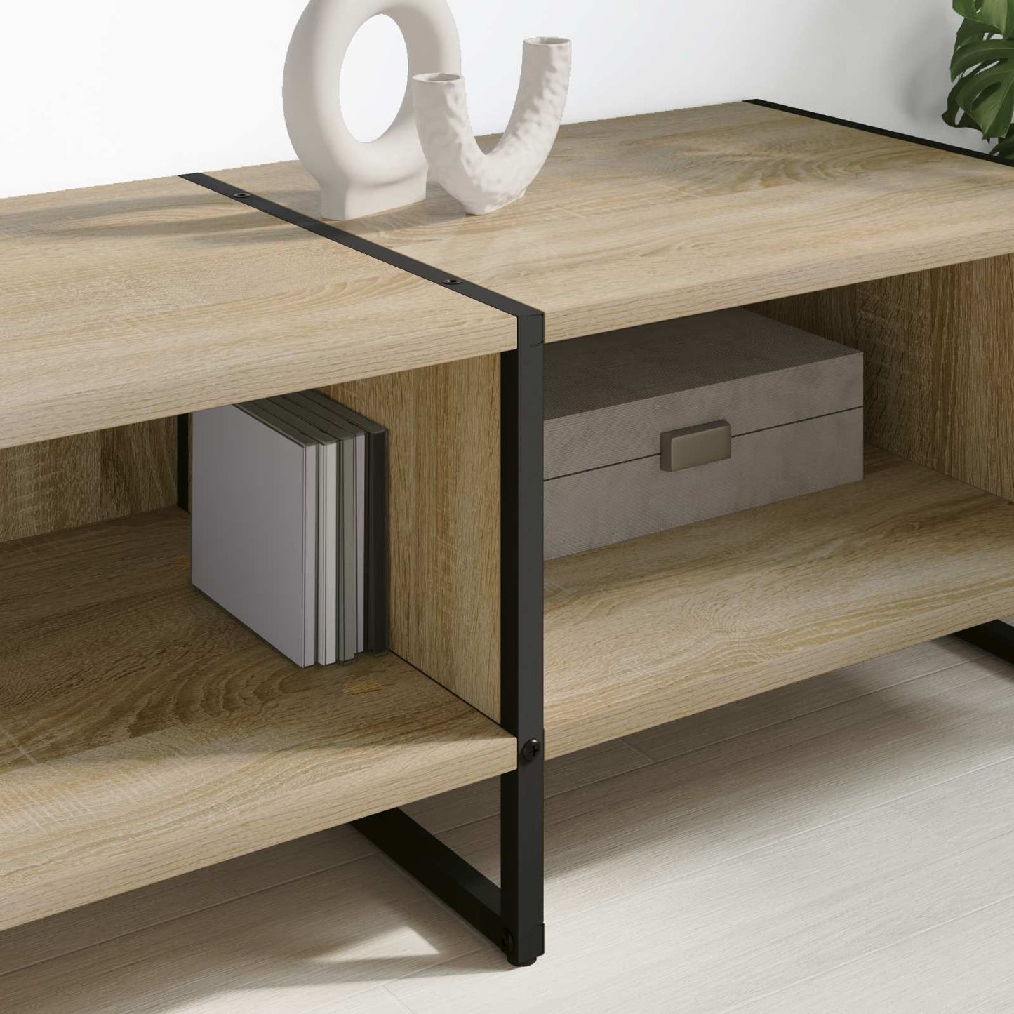 TV-kast Sonoma 170,5 x 36 x 30,5 cm Bewerkt hout is nu te koop bij PeponiXL, paradijselijk wonen!