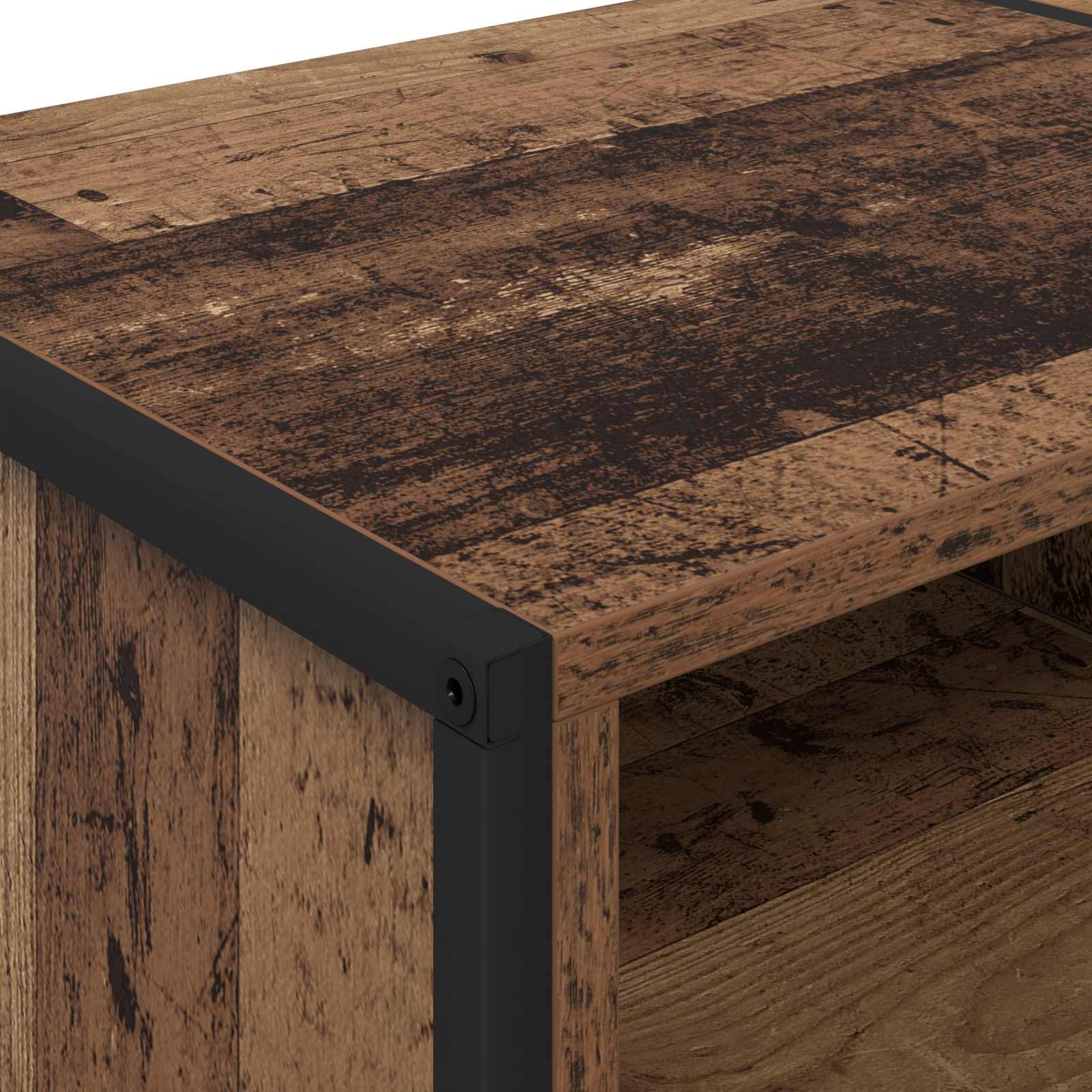 TV-kast Oud Hout 170,5 x 36 x 30,5 cm Bewerkt hout is nu te koop bij PeponiXL, paradijselijk wonen!