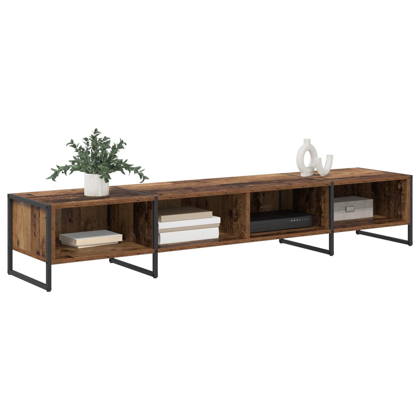 TV-kast Oud Hout 170,5 x 36 x 30,5 cm Bewerkt hout is nu te koop bij PeponiXL, paradijselijk wonen!