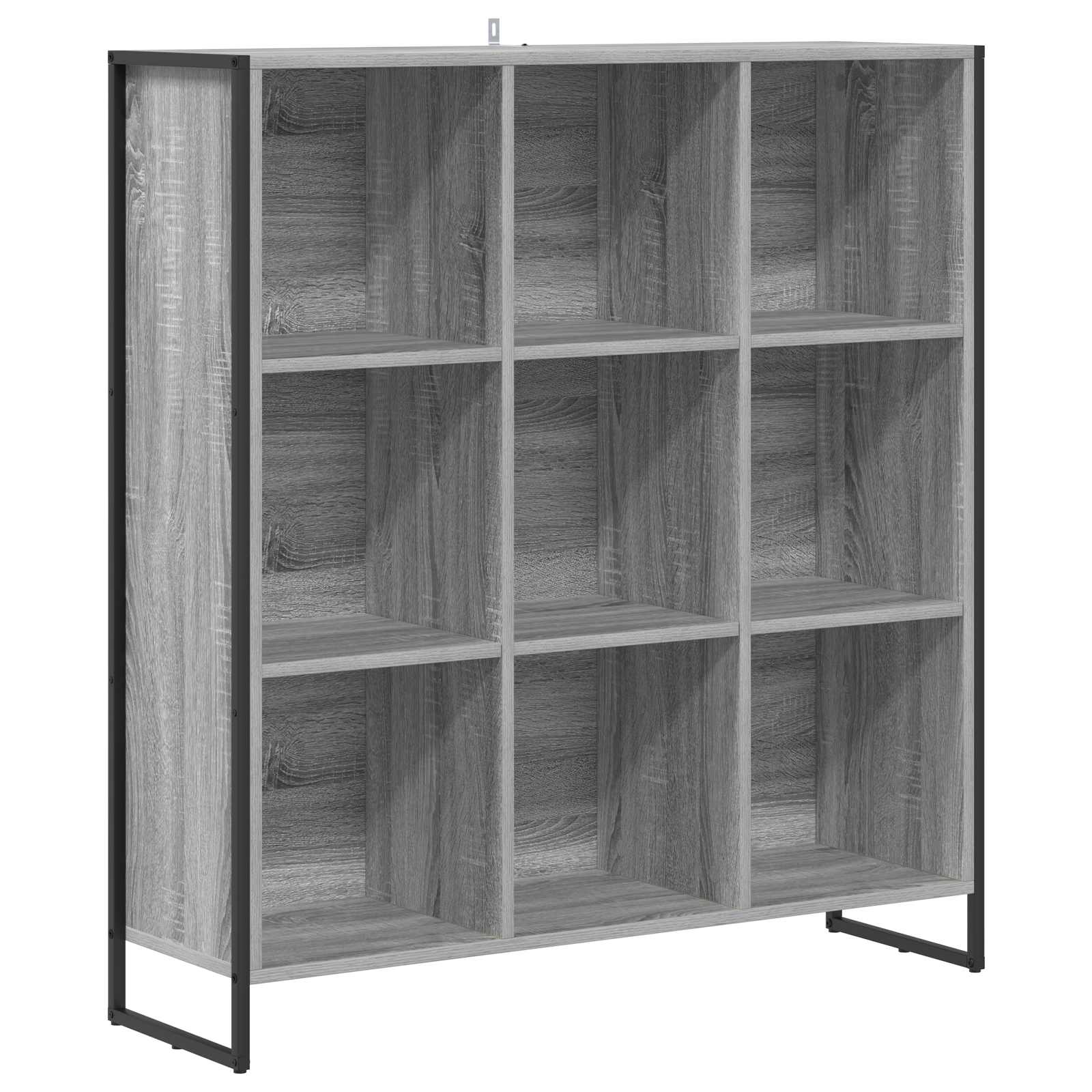 Boekenkast Grijs Sonoma 99,5 x 30 x 108,5 cm Bewerkt hout is nu te koop bij PeponiXL, paradijselijk wonen!