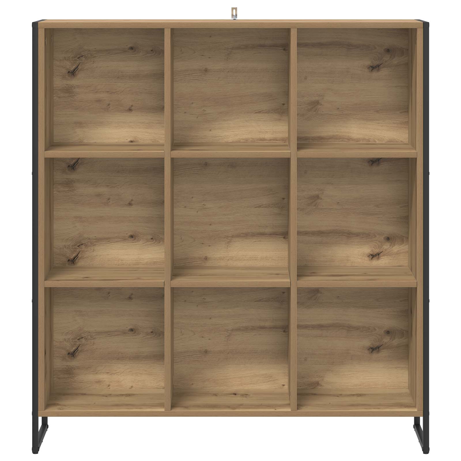 Boekenkast Ambachtelijk eiken 99,5 x 30 x 108,5 cm Bewerkt hout is nu te koop bij PeponiXL, paradijselijk wonen!