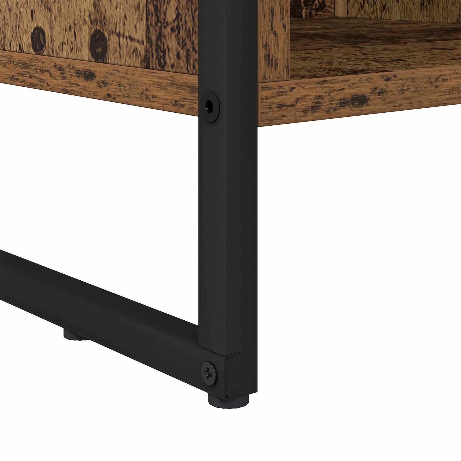 Boekenkast Oud Hout 99,5 x 30 x 108,5 cm Bewerkt hout is nu te koop bij PeponiXL, paradijselijk wonen!