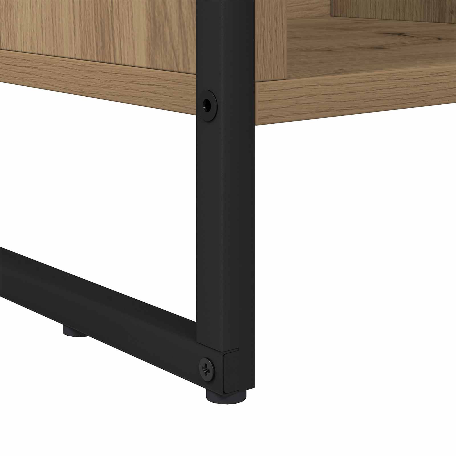 Boekenkast Ambachtelijk eiken 99,5 x 30 x 108,5 cm Bewerkt hout is nu te koop bij PeponiXL, paradijselijk wonen!