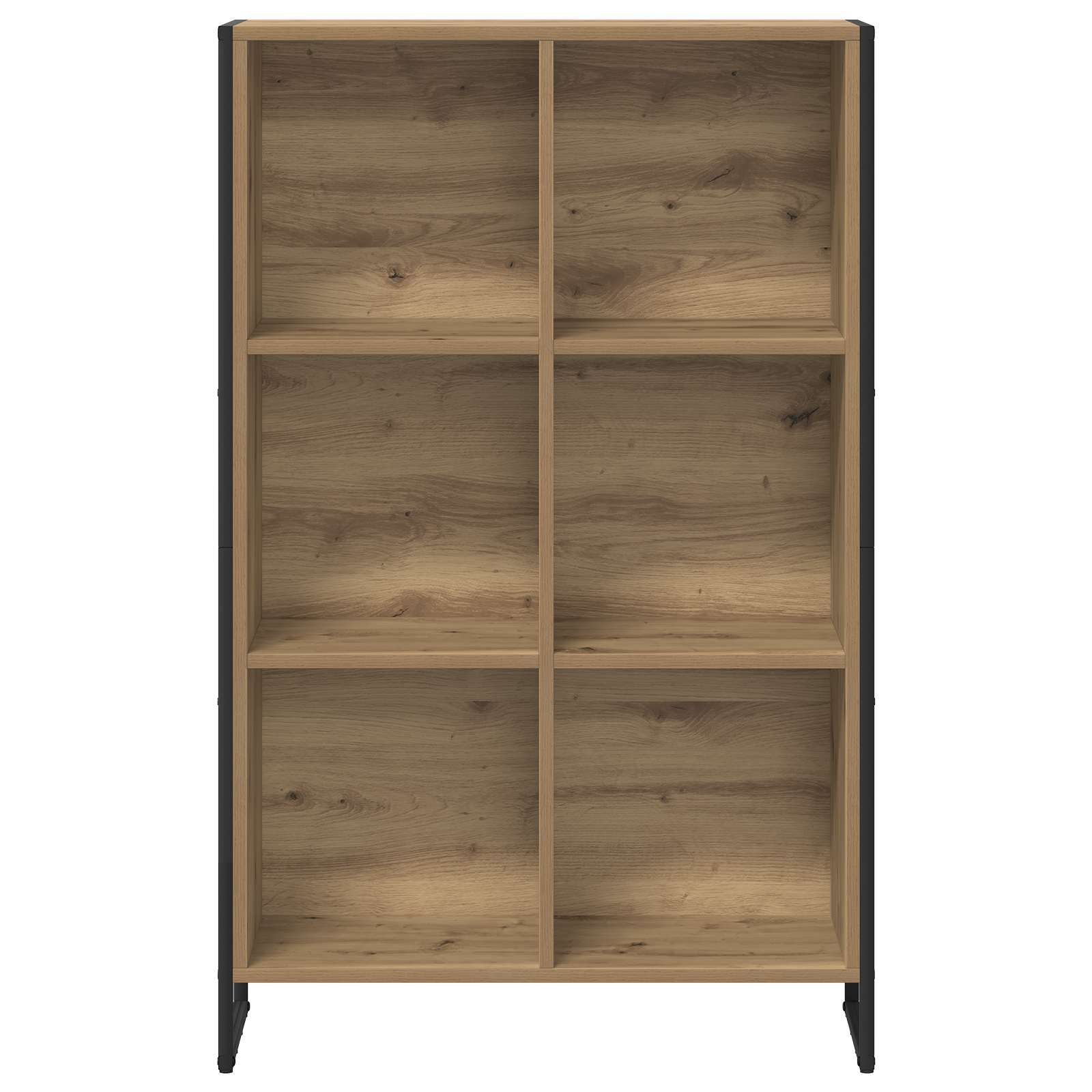 Boekenkast Ambachtelijk eiken 99,5 x 30 x 108,5 cm Bewerkt hout is nu te koop bij PeponiXL, paradijselijk wonen!