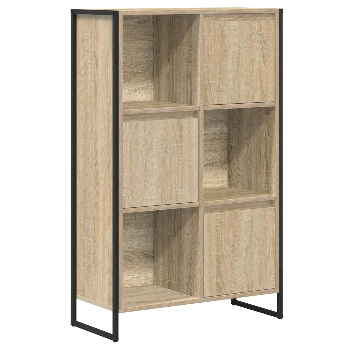 Boekenkast Sonoma 68 x 30 x 108.5 cm Bewerkt hout is nu te koop bij PeponiXL, paradijselijk wonen!