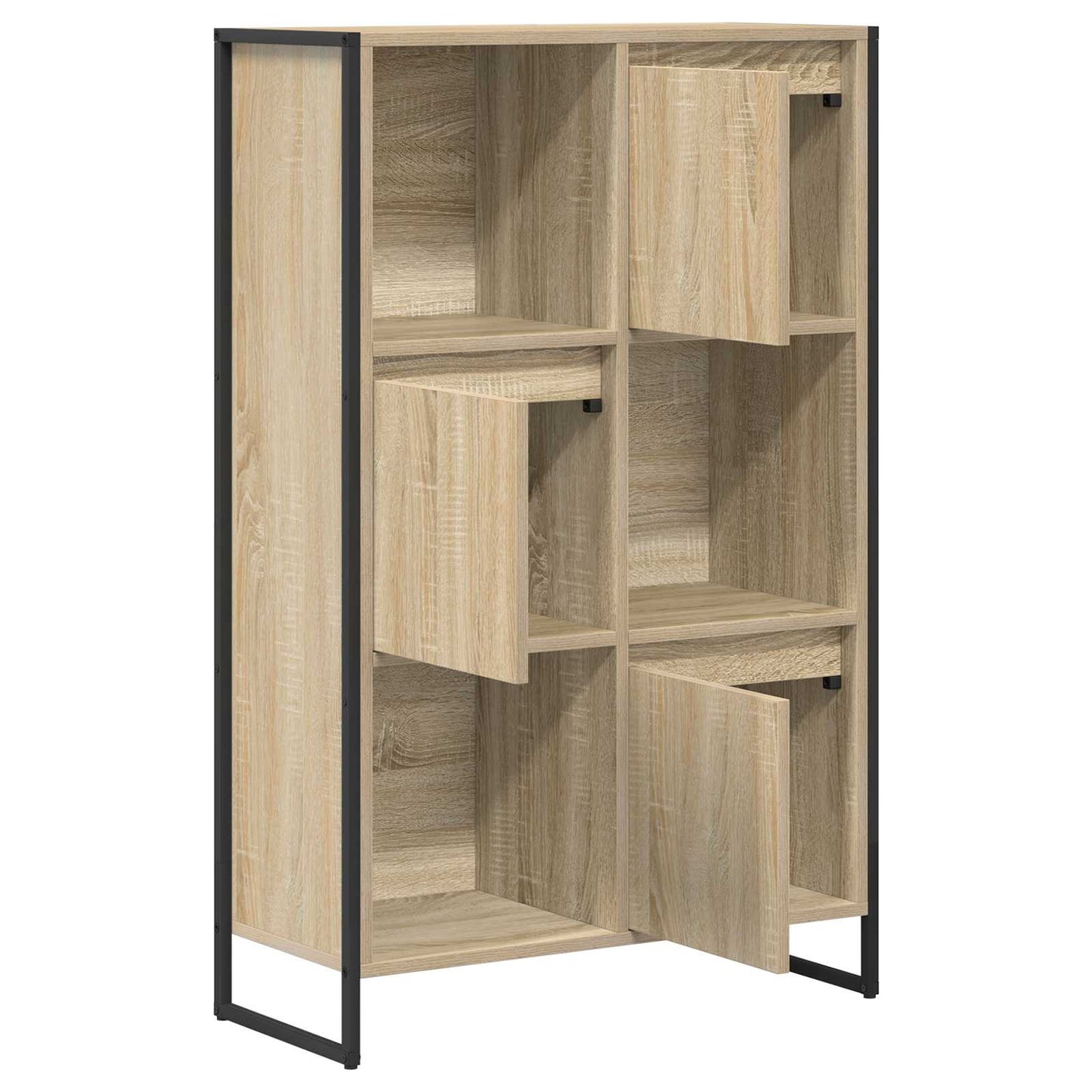 Boekenkast Sonoma 68 x 30 x 108.5 cm Bewerkt hout is nu te koop bij PeponiXL, paradijselijk wonen!