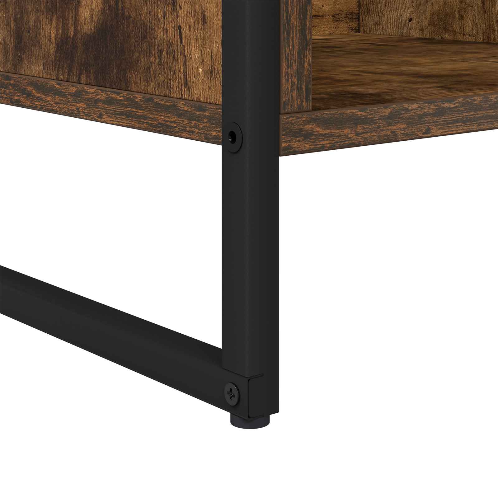 Boekenkast Rook Eik 68 x 30 x 108.5 cm Bewerkt hout is nu te koop bij PeponiXL, paradijselijk wonen!