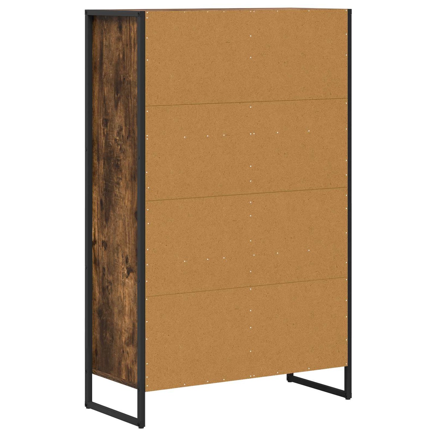 Boekenkast Rook Eik 68 x 30 x 108.5 cm Bewerkt hout is nu te koop bij PeponiXL, paradijselijk wonen!