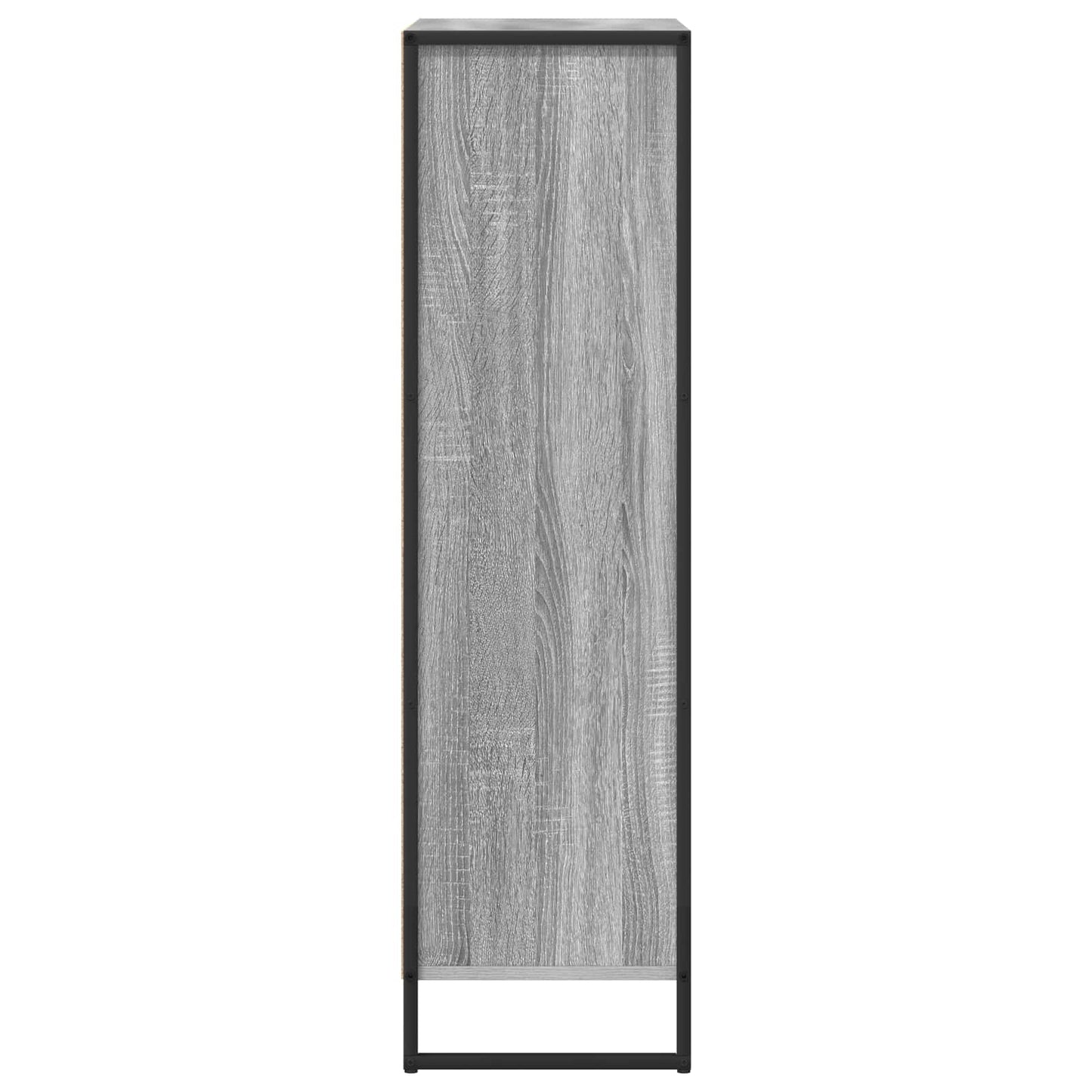 Boekenkast Grijs Sonoma 68 x 30 x 108.5 cm Bewerkt hout is nu te koop bij PeponiXL, paradijselijk wonen!